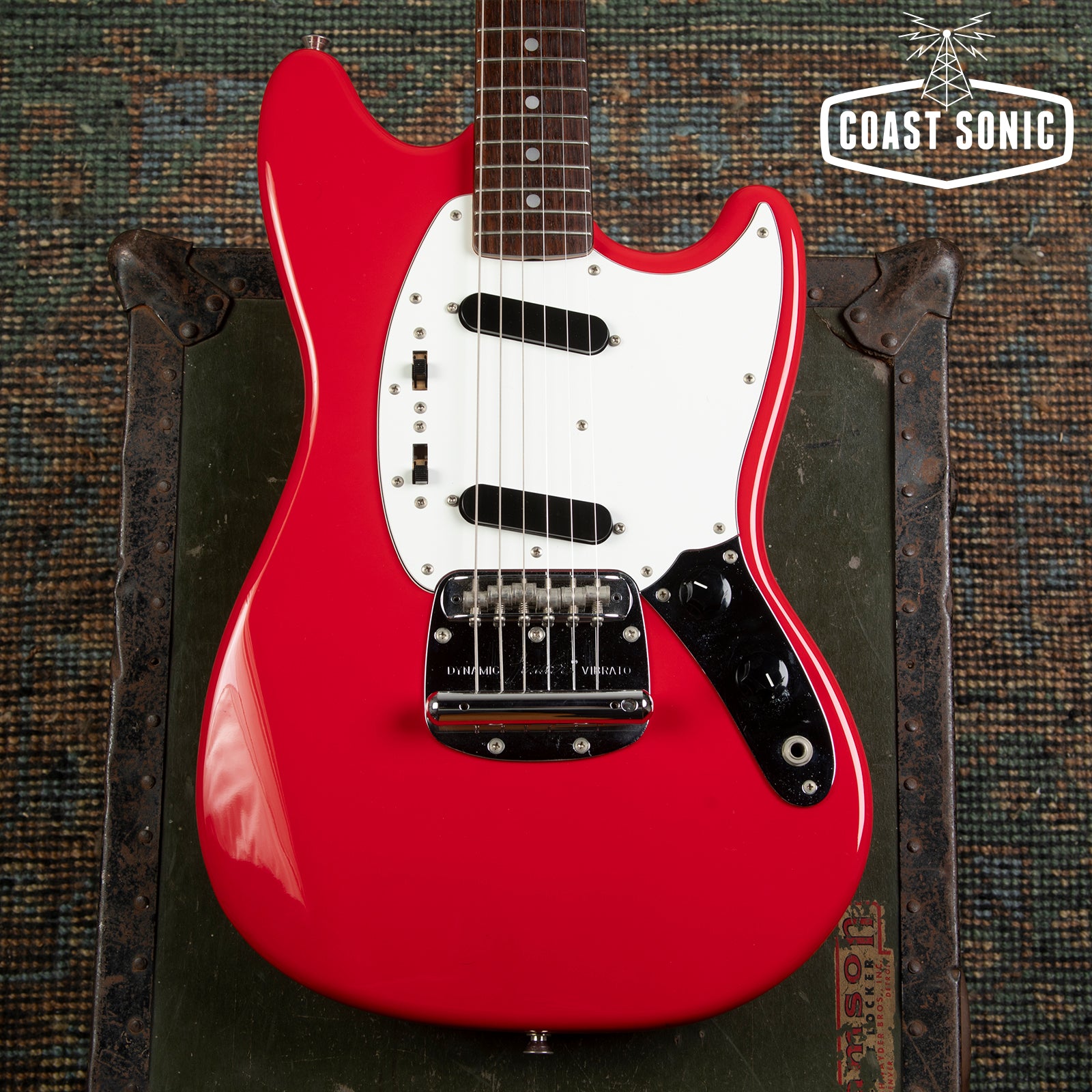 2010 Fender '69 Mustang Reissue Made in Japan - Red w/ Matching Headstock