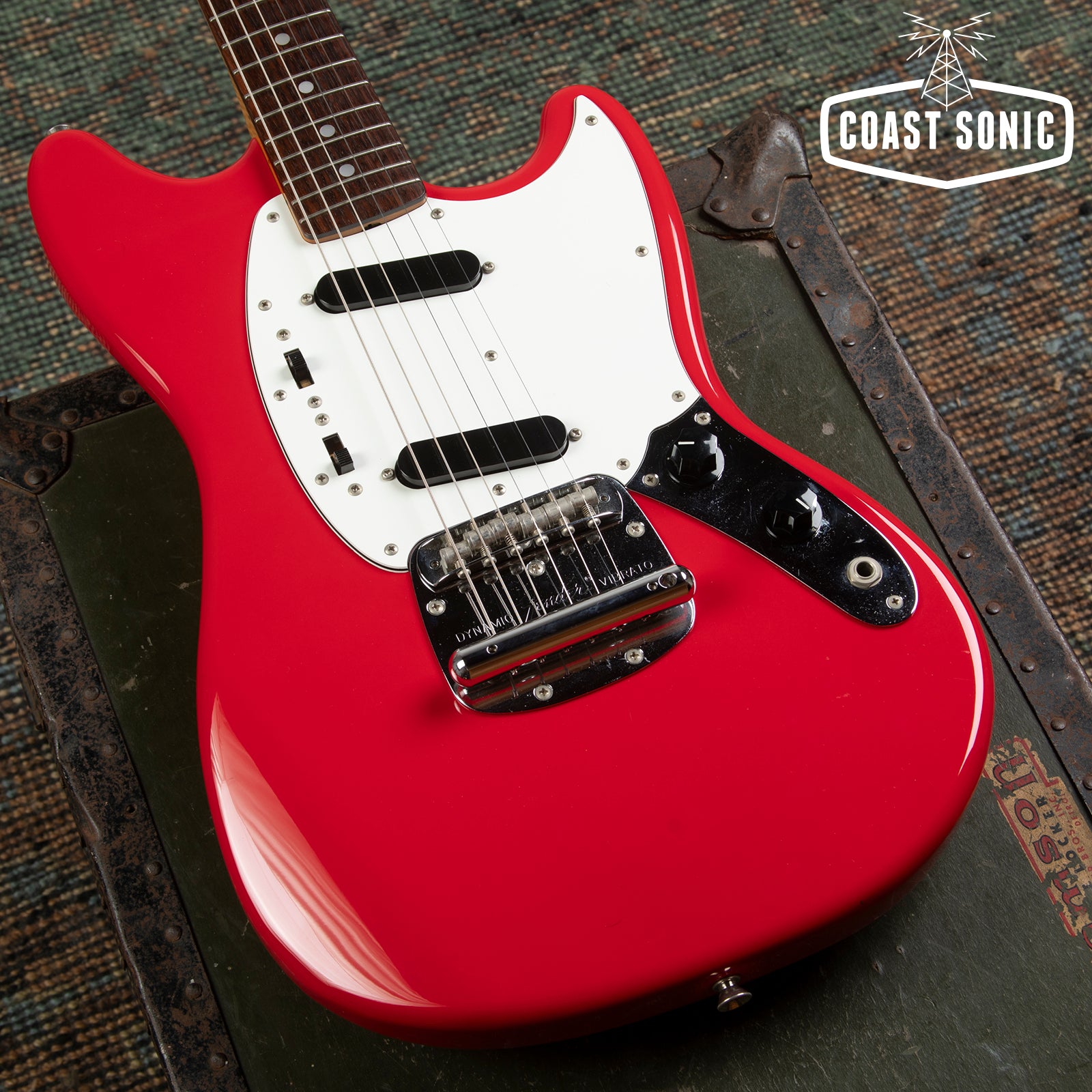 2010 Fender '69 Mustang Reissue Made in Japan - Red w/ Matching Headstock