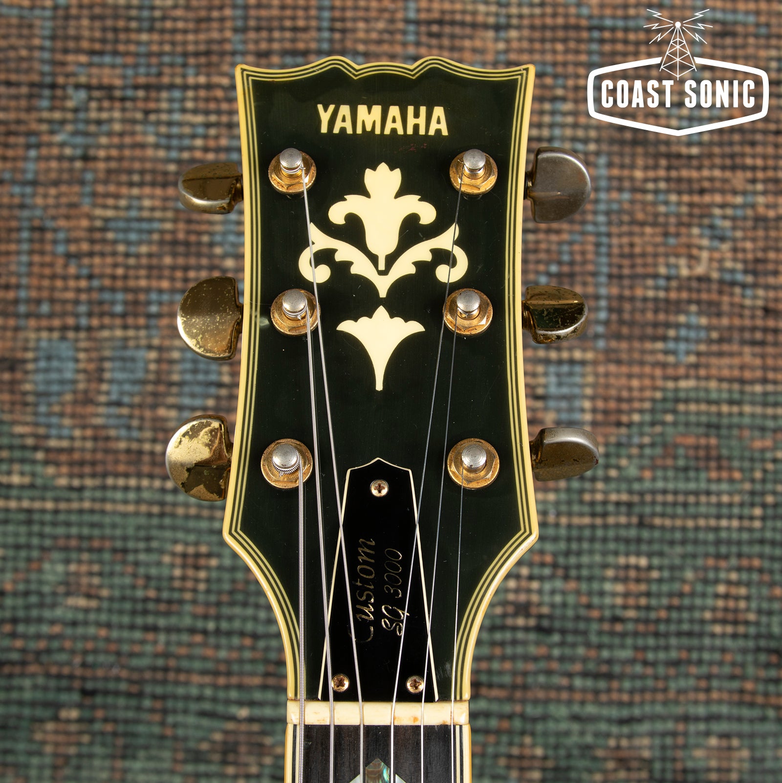 1984 Yamaha Custom SG3000 Professional Wine Burst Made In Japan