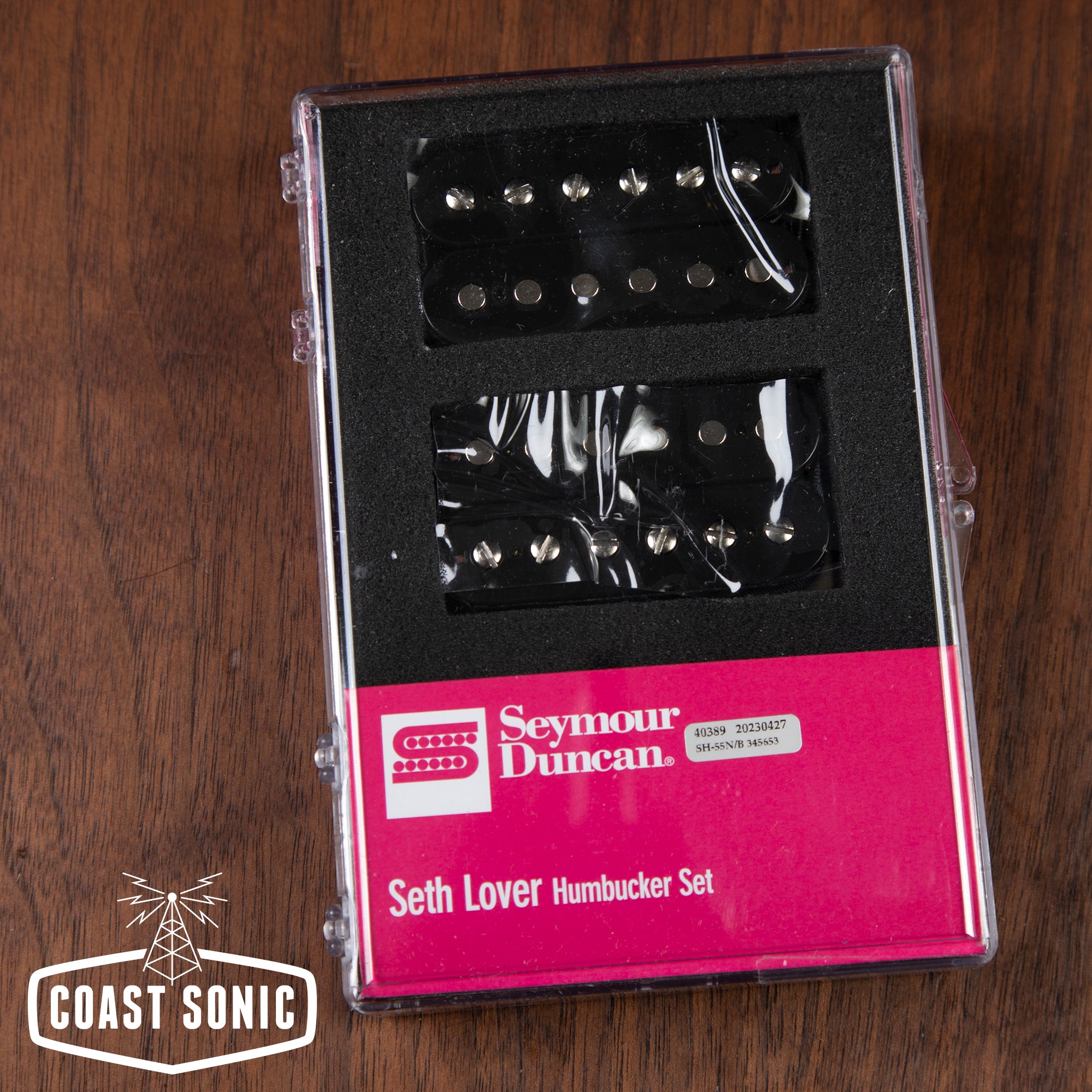 Seymour Duncan Seth Lover Humbucker Pickup Set - Black