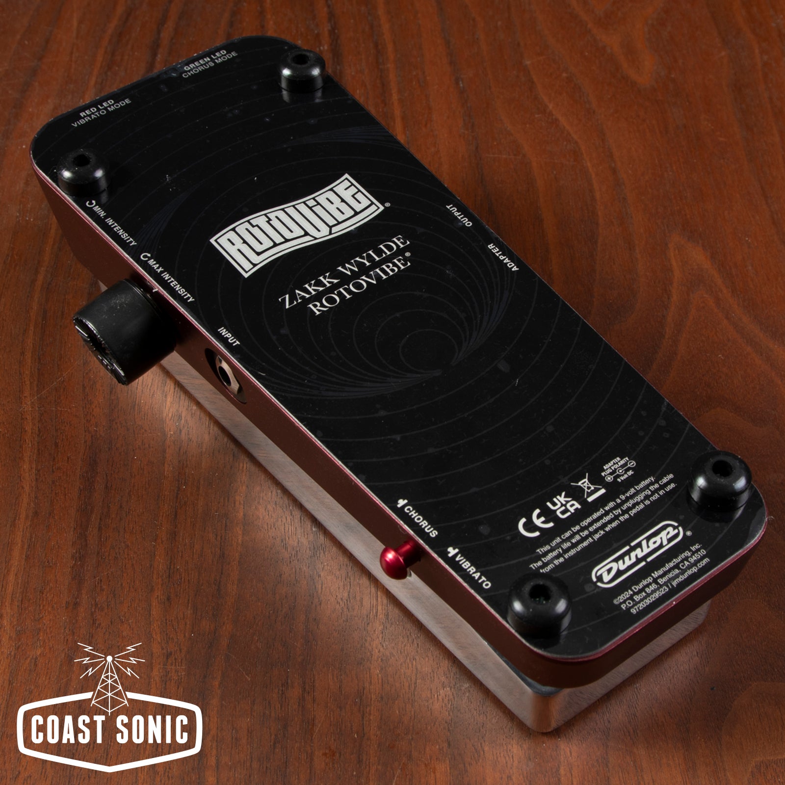 Dunlop Wylde Audio Rotovibe Chorus/Vibrato