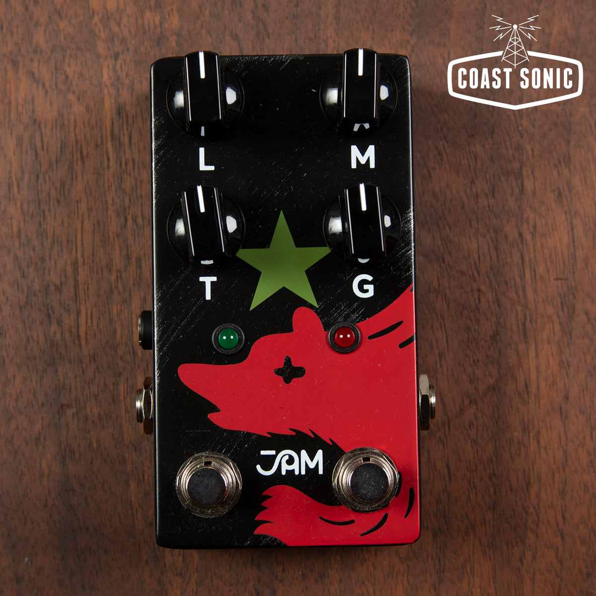 JAM Pedals Red Muck Bass Fuzz / Distortion Pedal