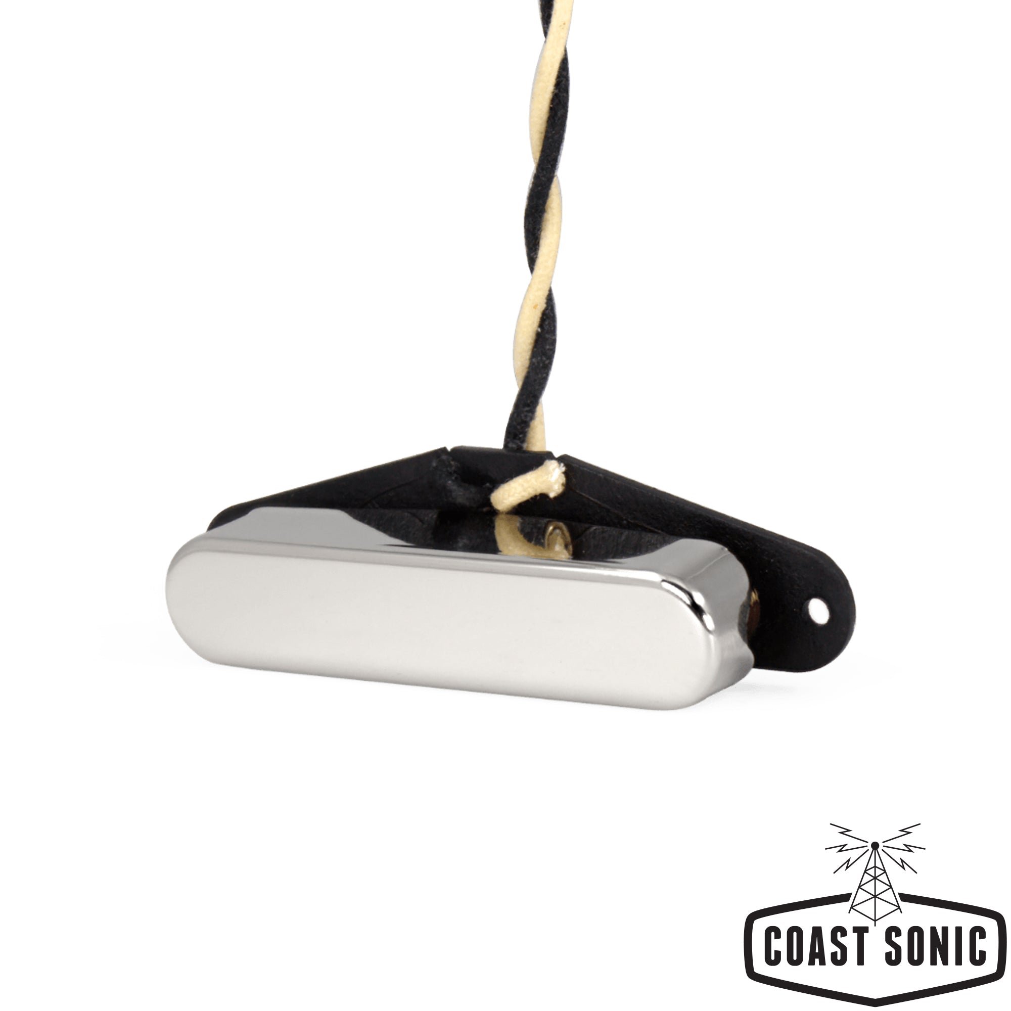 Lindy Fralin High Output Tele Pickup Set Polished Nickel