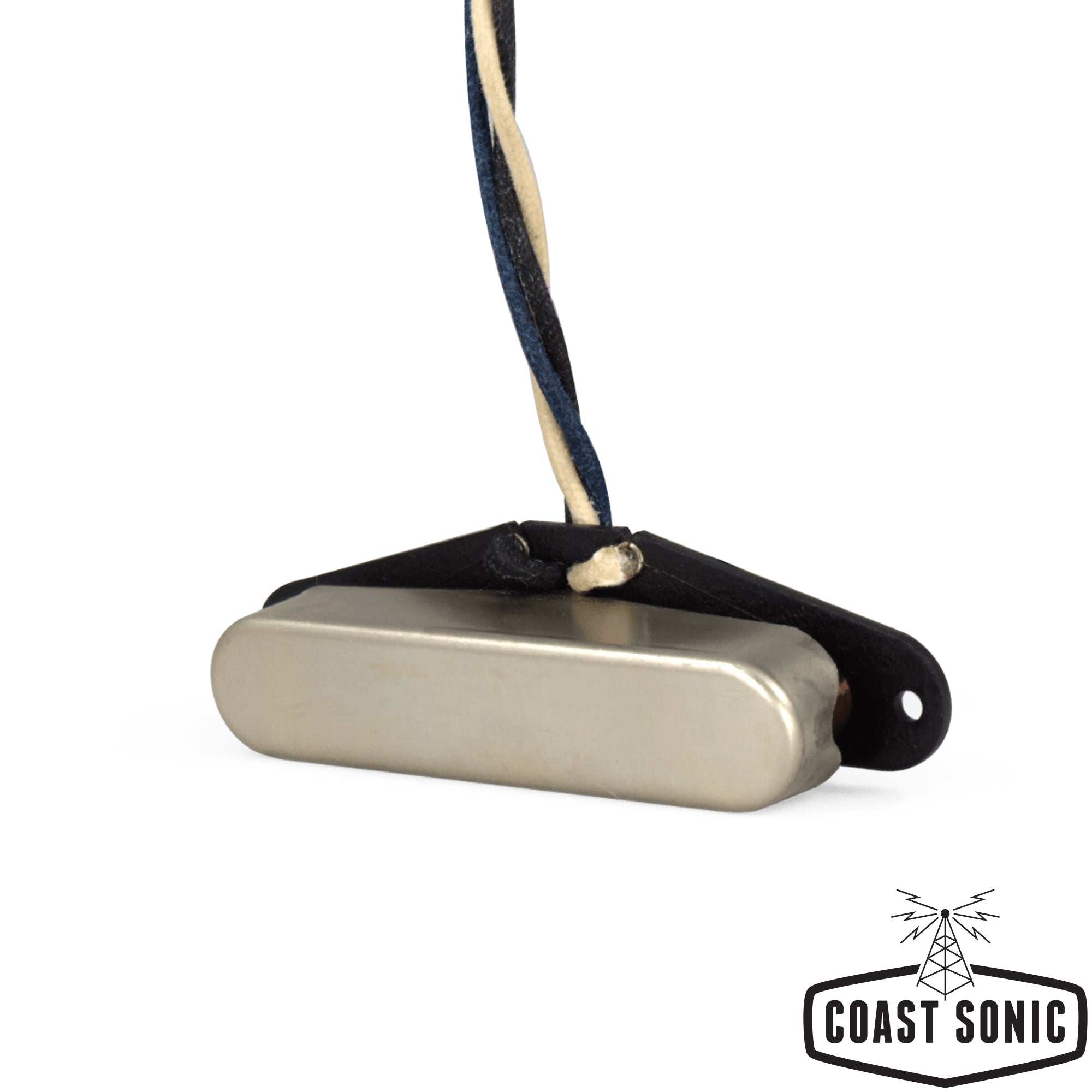 Lindy Fralin High Output Tele Pickup Set Raw Nickel