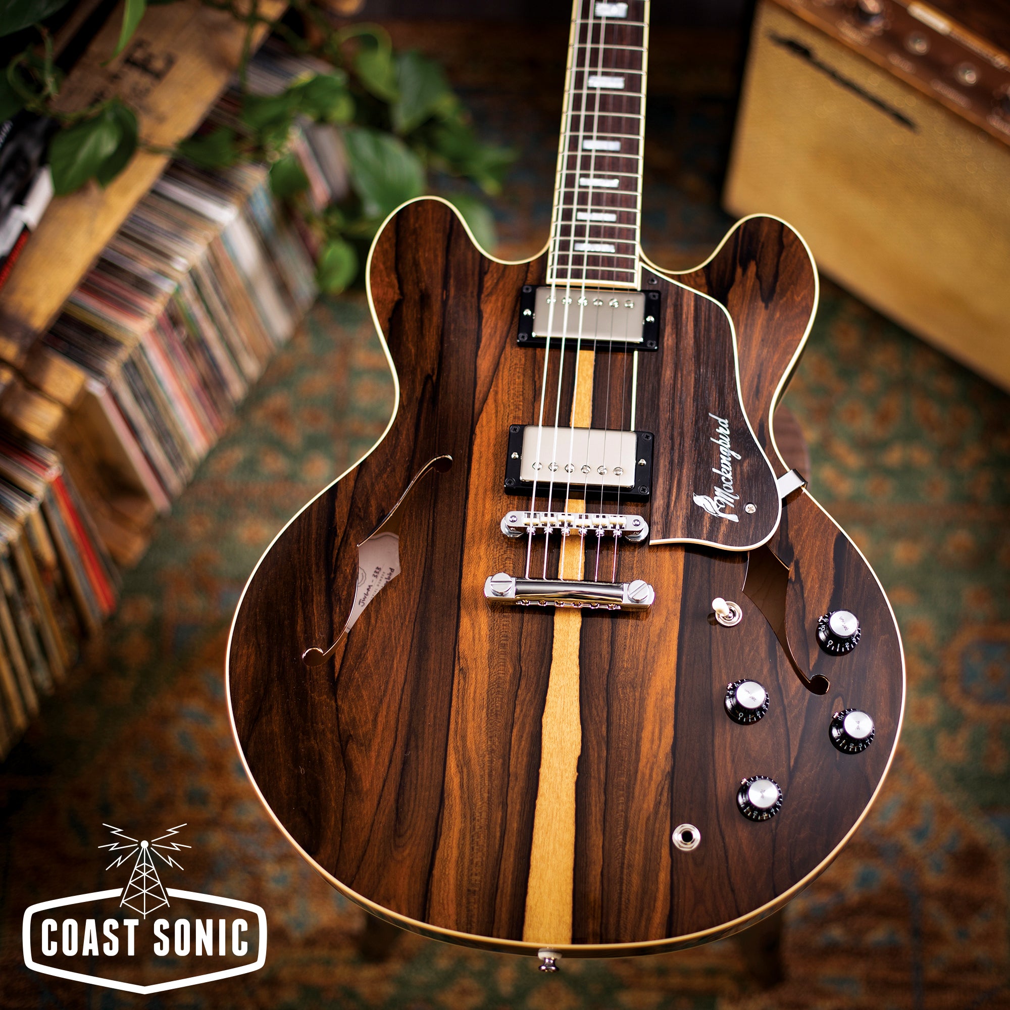 Josh Williams Guitars Mockingbird Zircote Top, Ron Ellis pickups