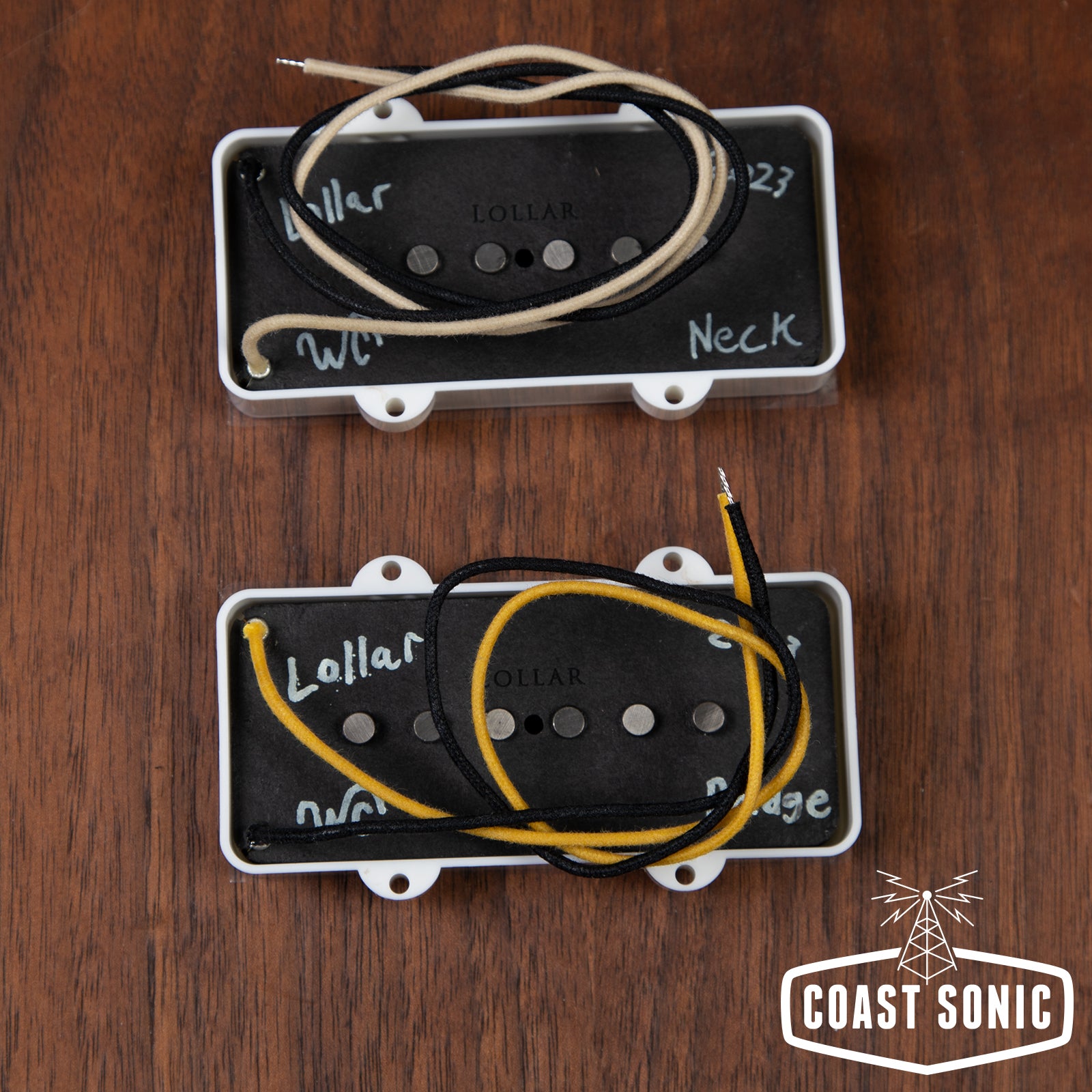 Lollar Jazzmaster Pickup Set - White