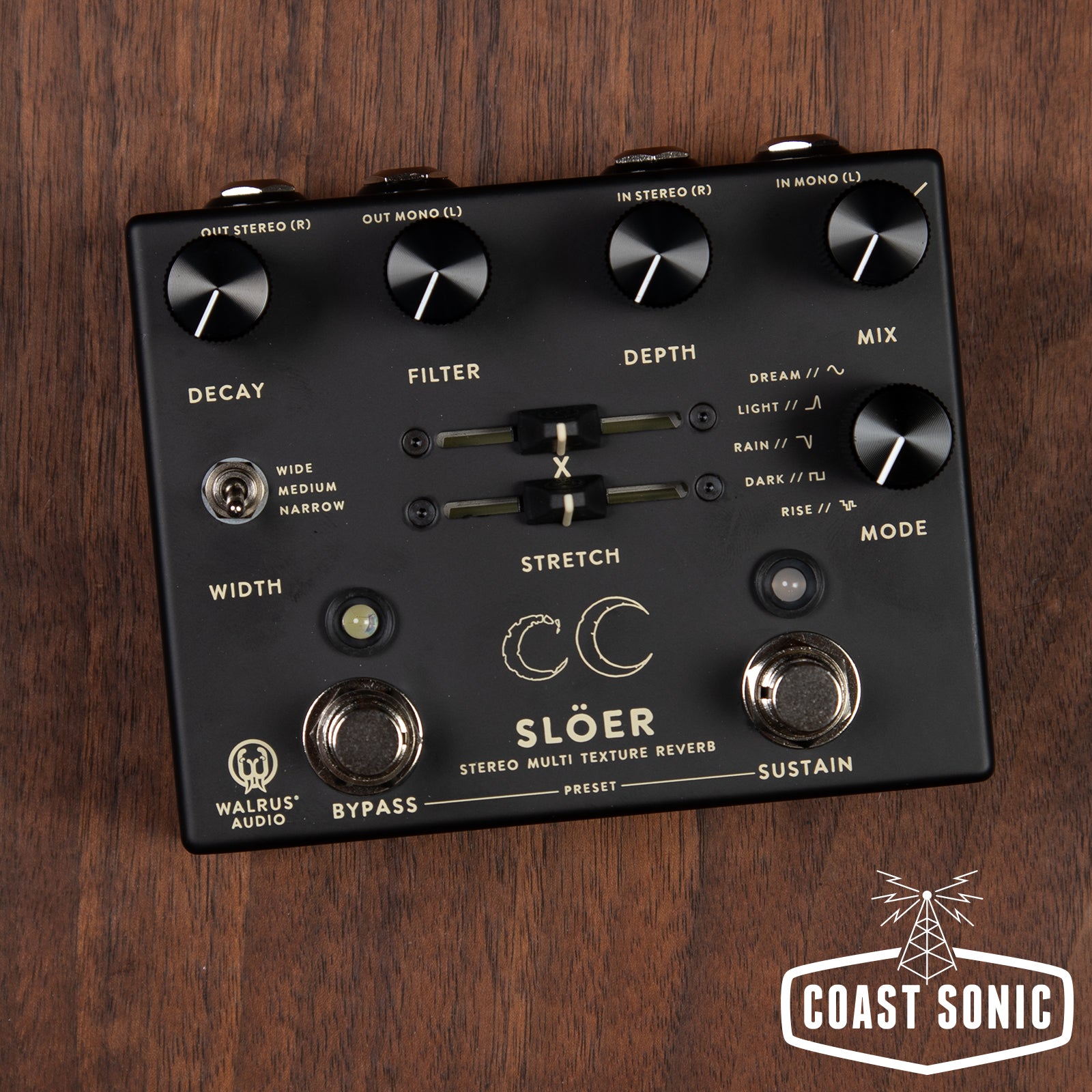 Walrus Audio SLÖER Reverb - Black