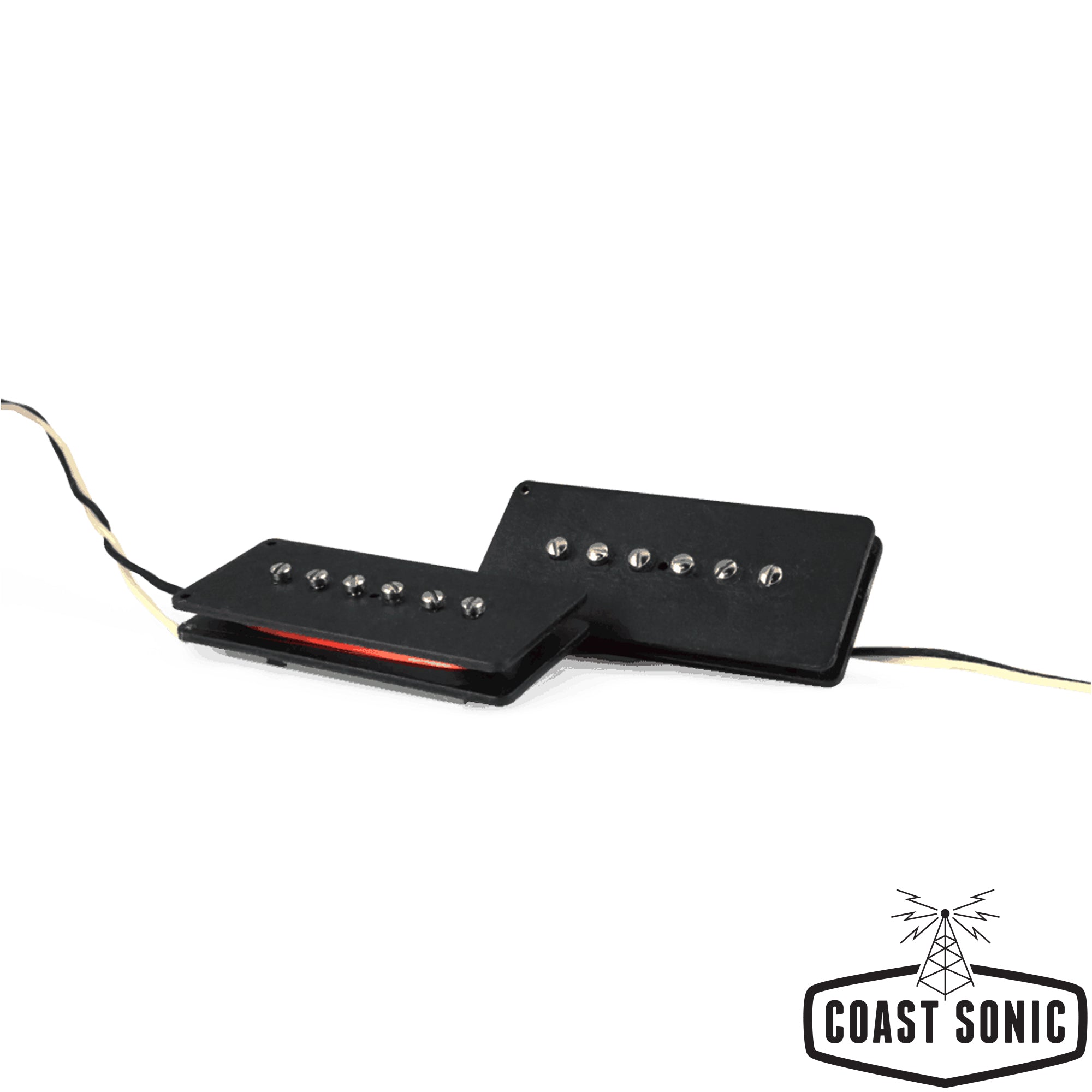 Lindy Fralin Steel Pole Jazzmaster Pickup Set White