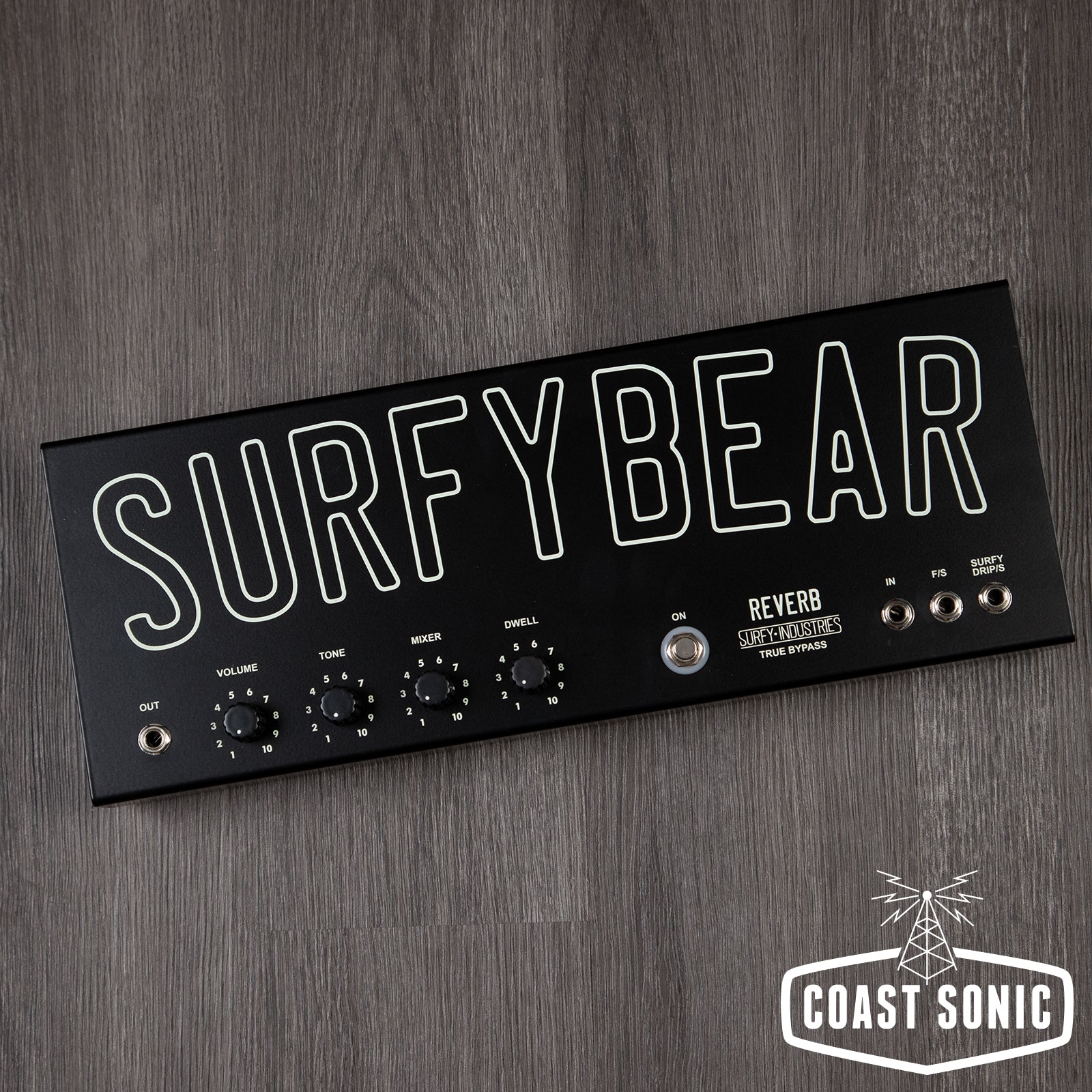 Surfy Industries SurfyBear Metal Reverb Unit V2 *Black*