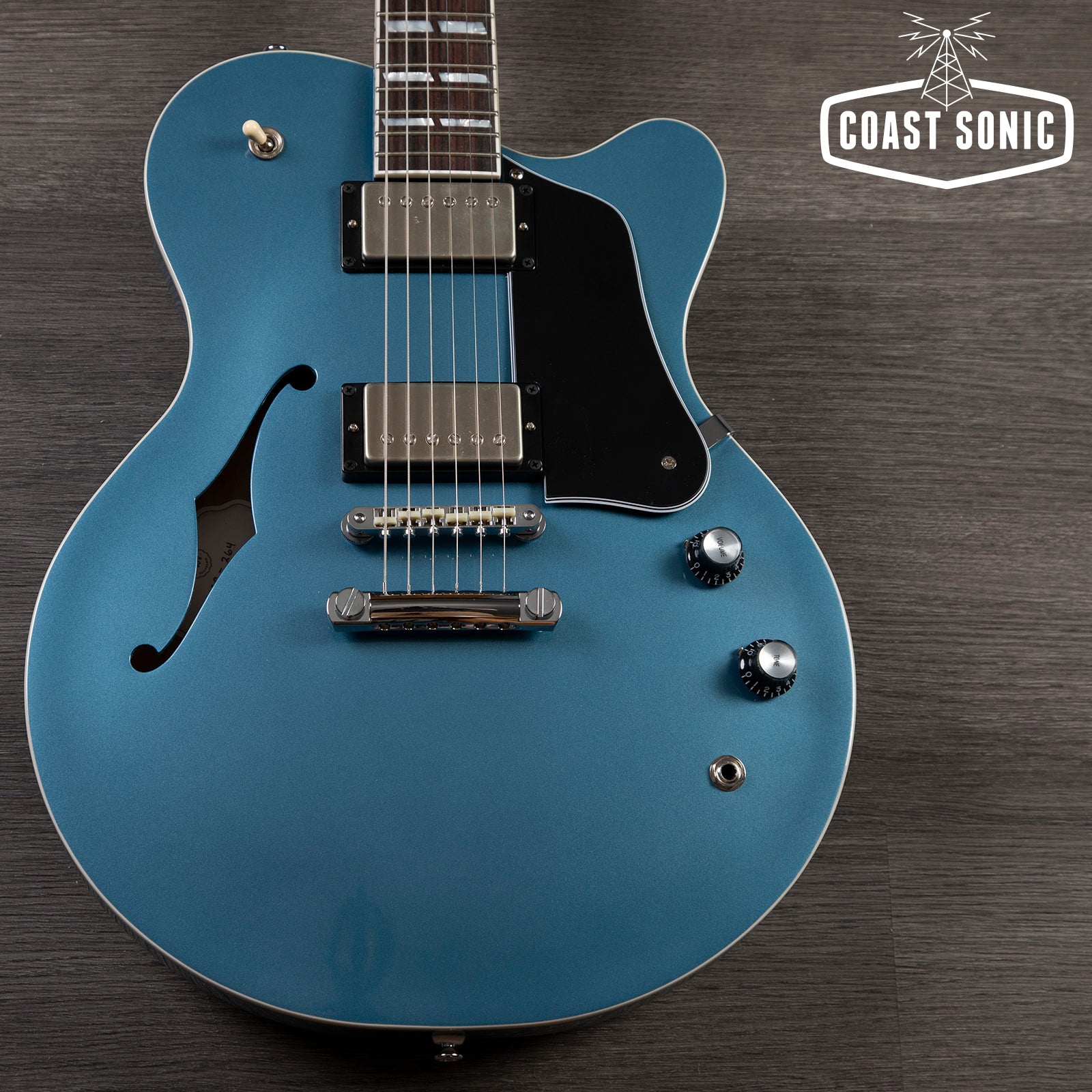 Josh Williams Guitars Stella Semi Hollow - Pelham Blue