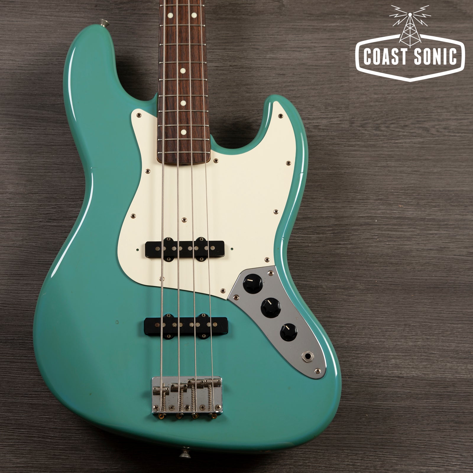 1995 Fender MIJ Precision Bass-Sonic Blue