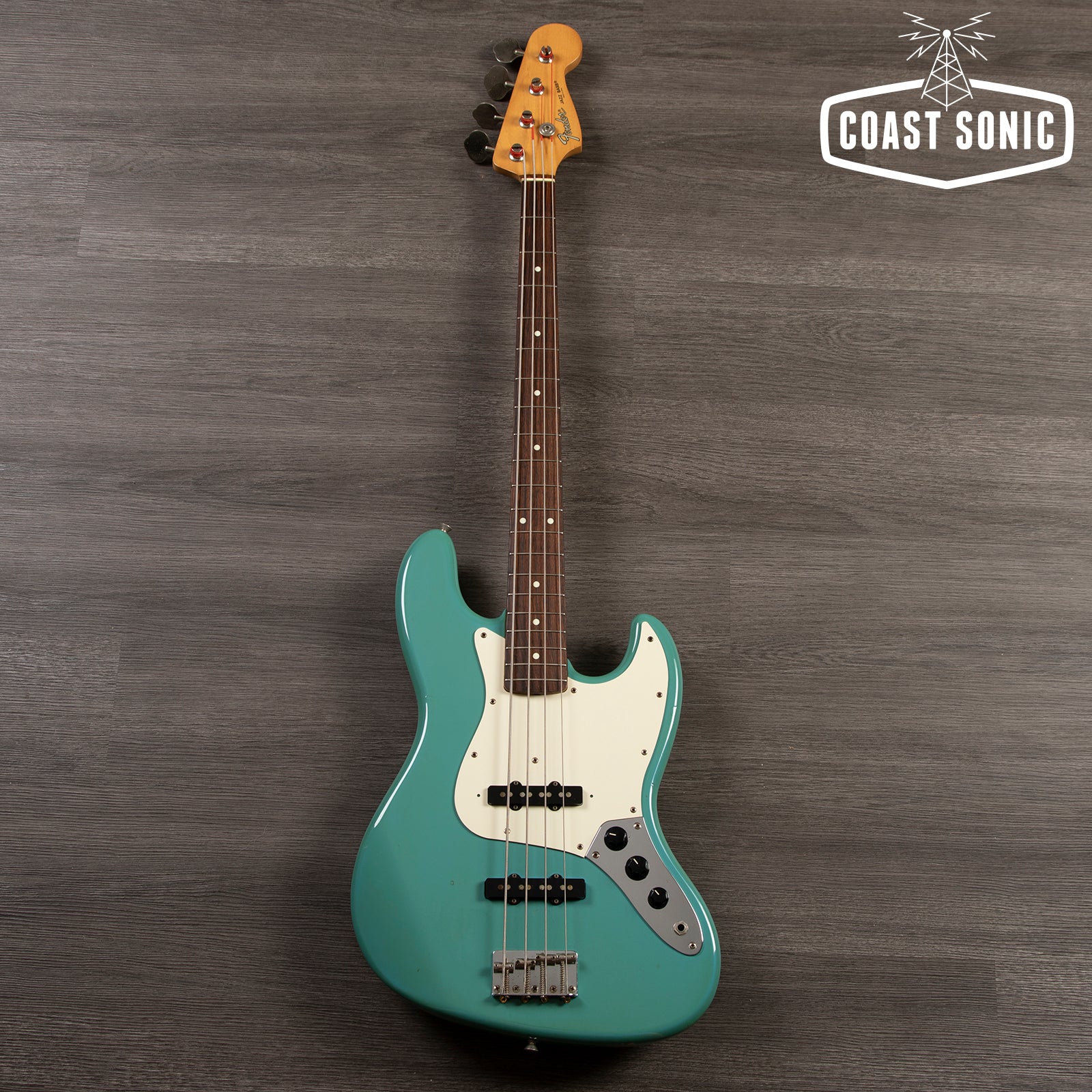 1995 Fender MIJ Precision Bass-Sonic Blue
