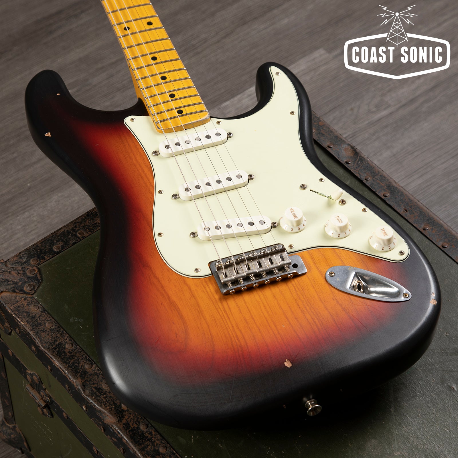 Nash Guitars S-57 3 Tone Sunburst
