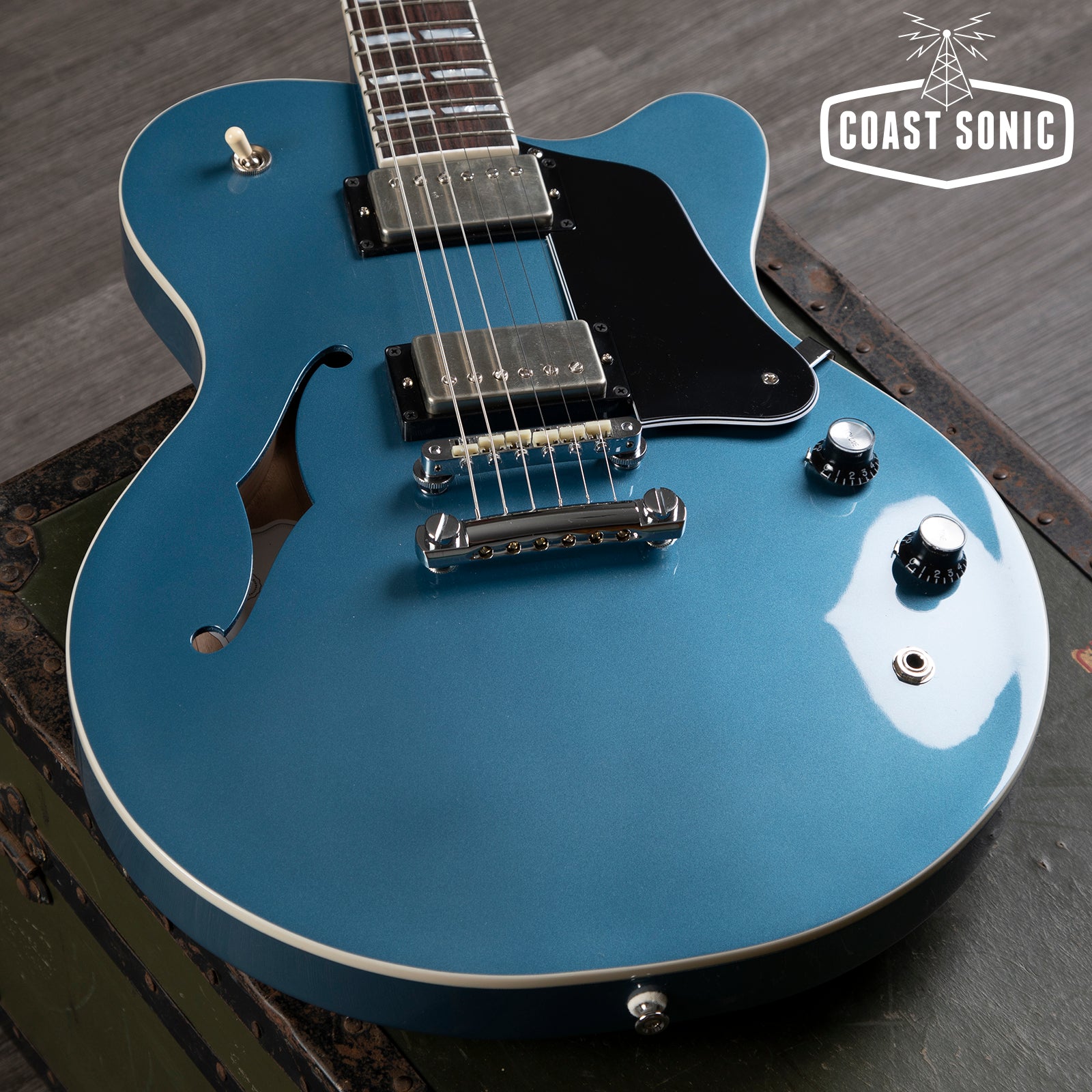 Josh Williams Guitars Stella Semi Hollow - Pelham Blue