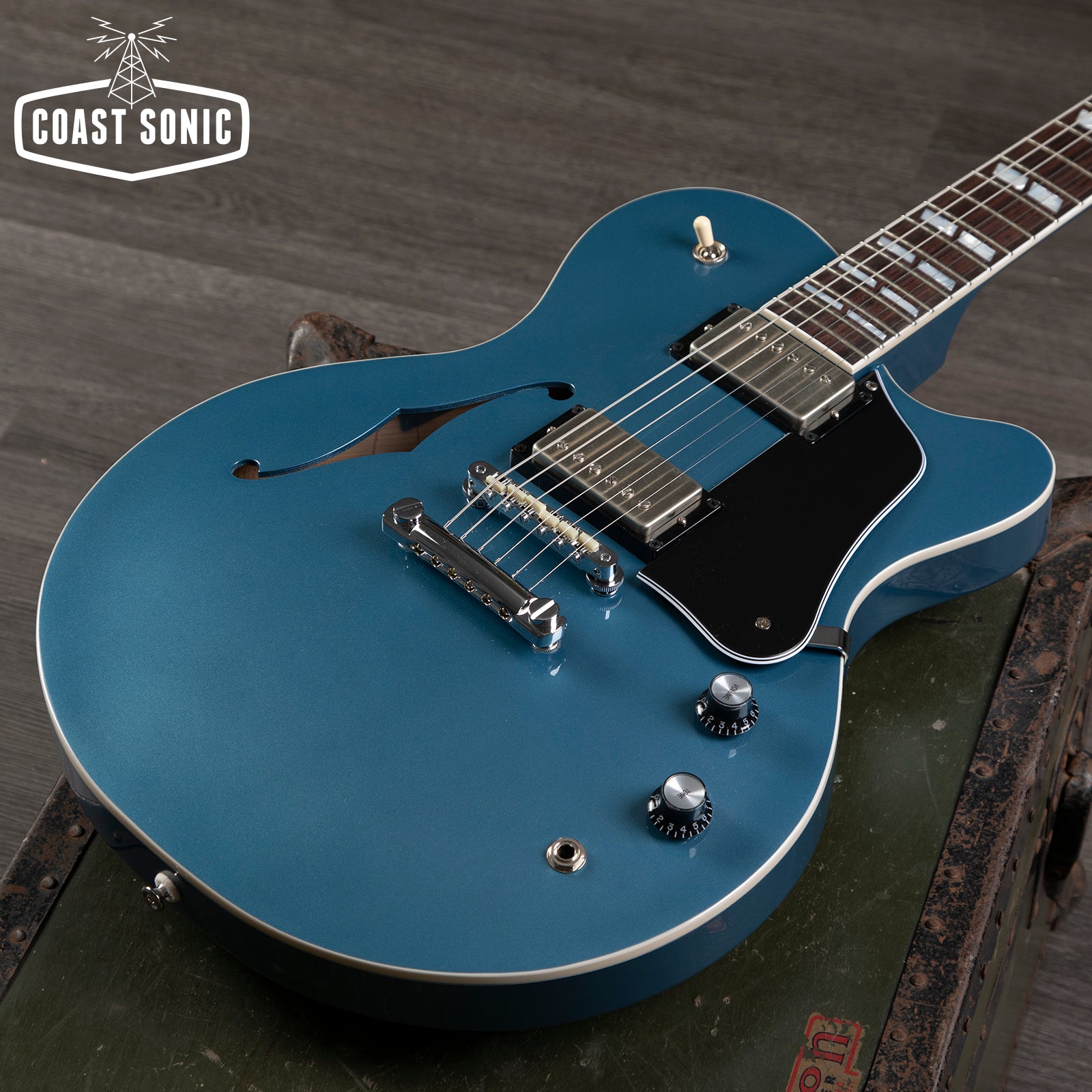 Josh Williams Guitars Stella Semi Hollow - Pelham Blue