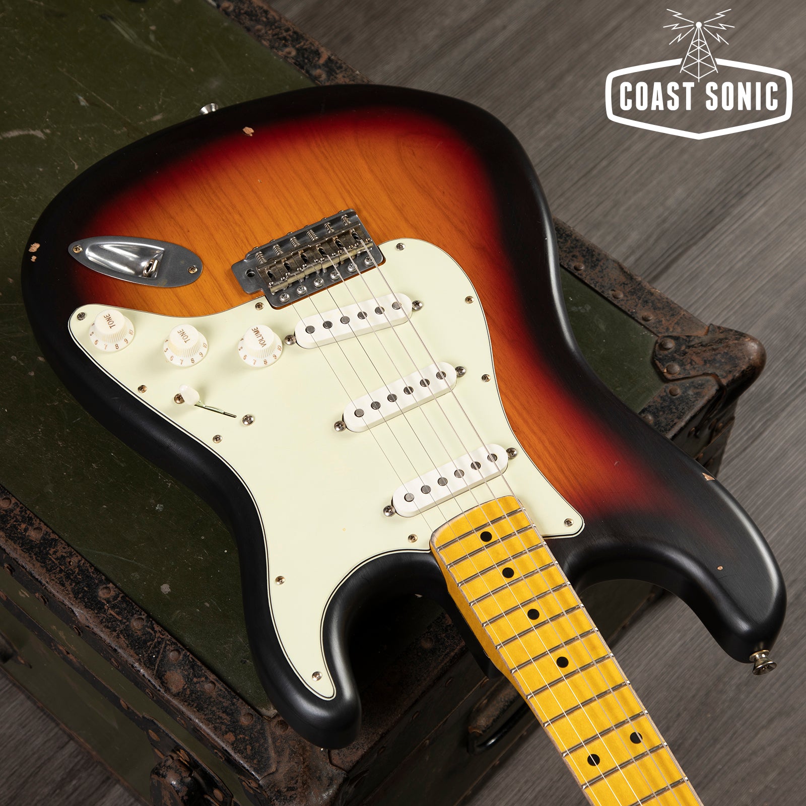 Nash Guitars S-57 3 Tone Sunburst