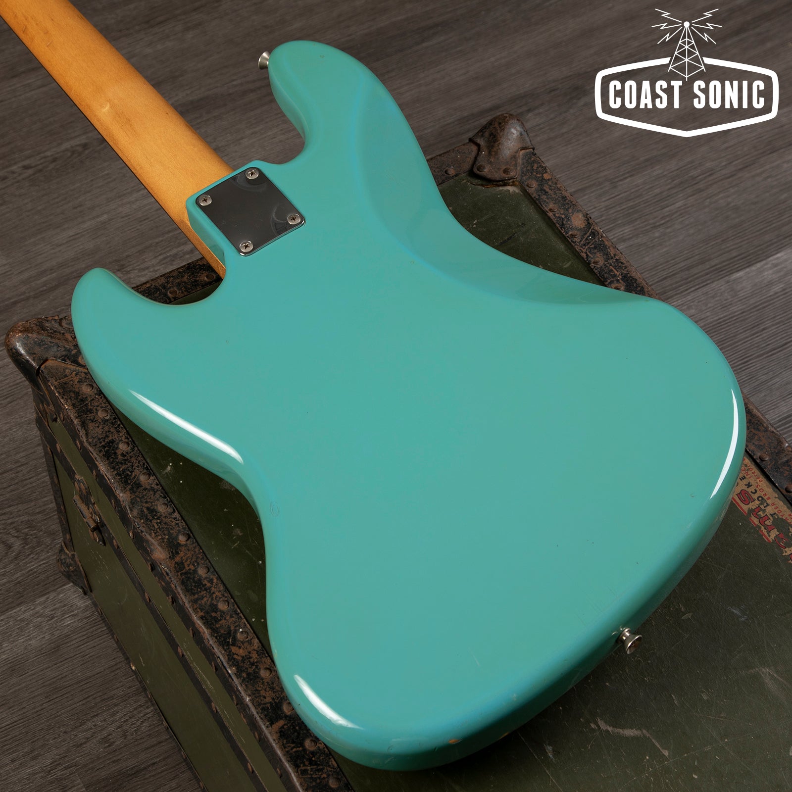 1995 Fender MIJ Precision Bass-Sonic Blue