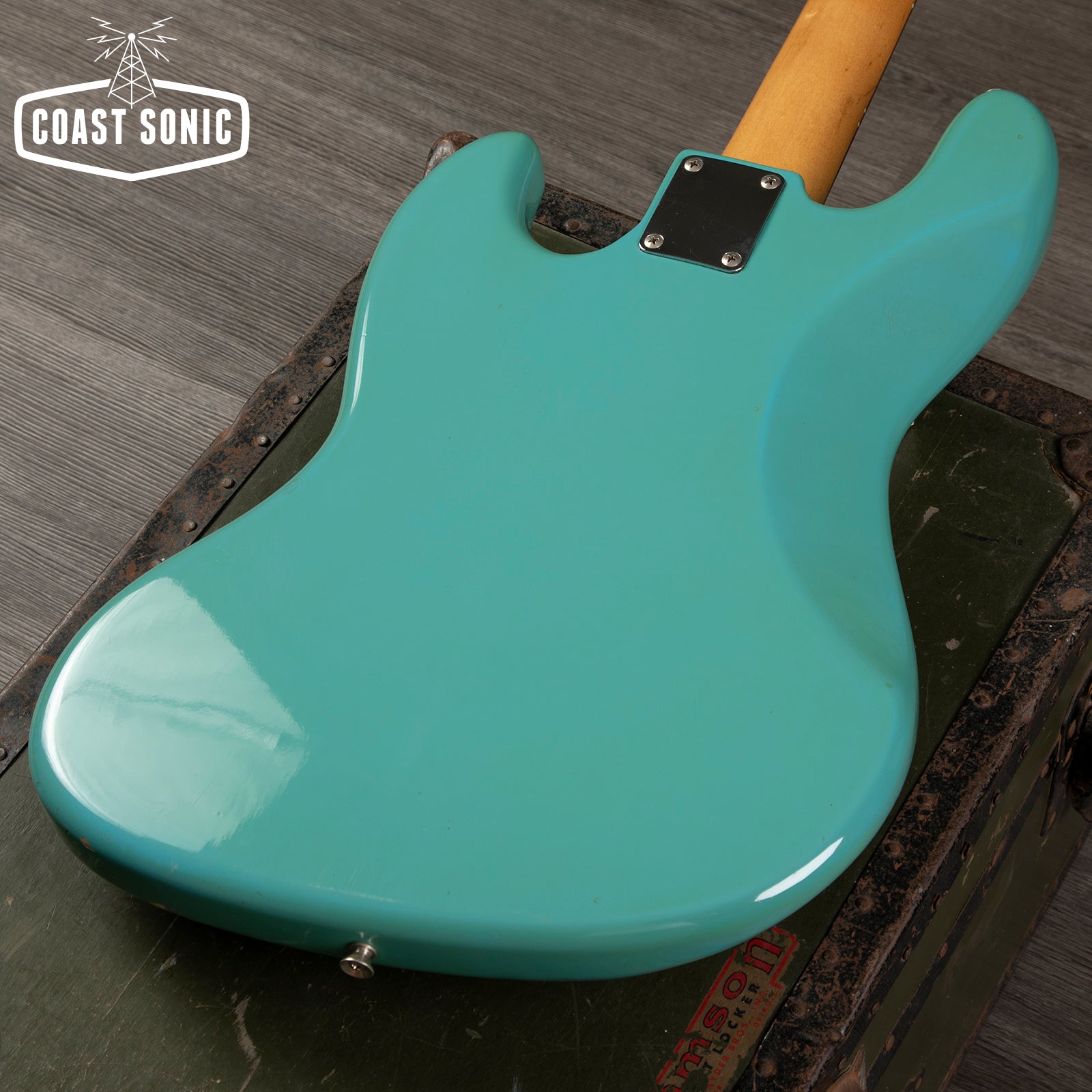 1995 Fender MIJ Precision Bass-Sonic Blue