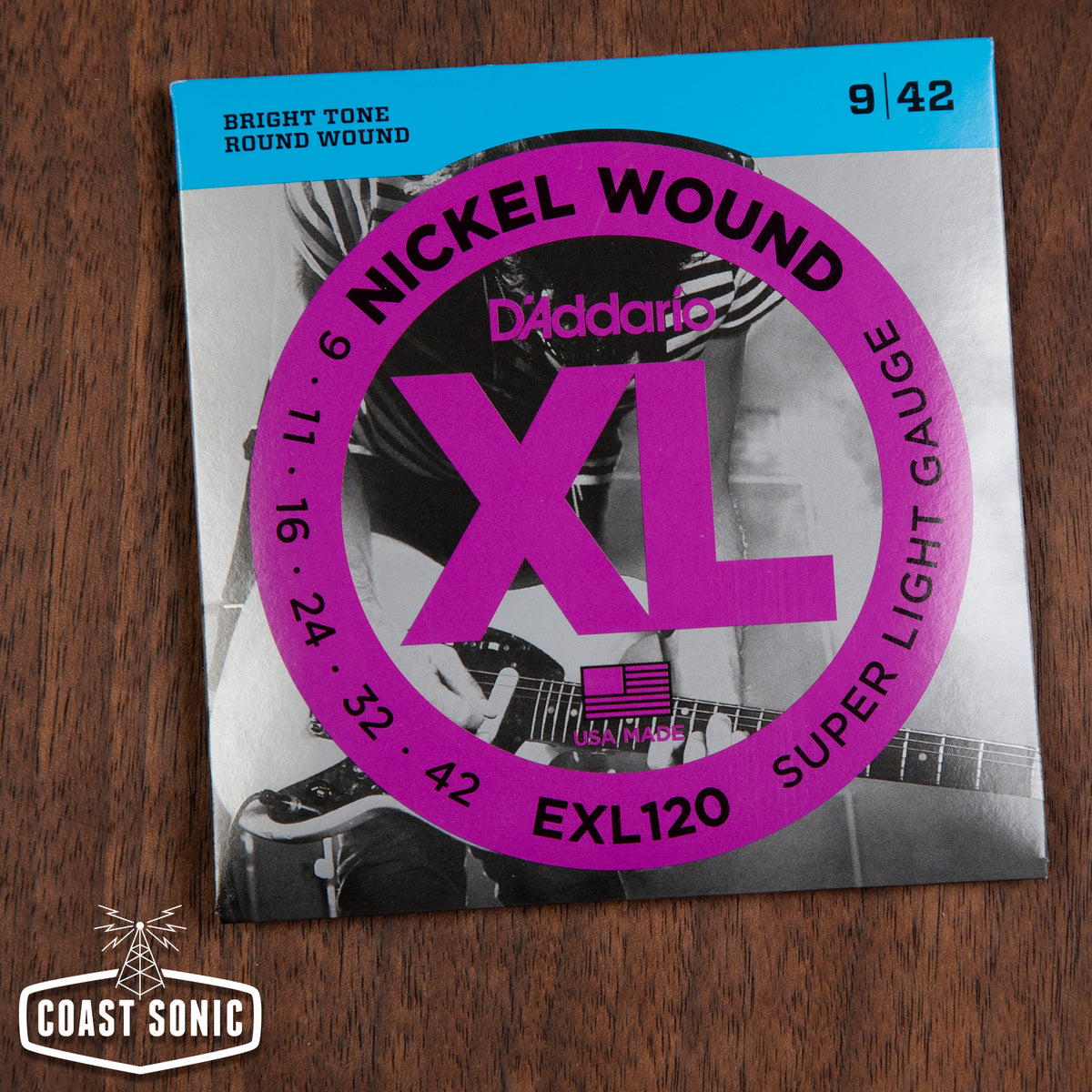 D'Addario EXL120-8 8-String Nickel Wound E-Gitarrensaiten, Super