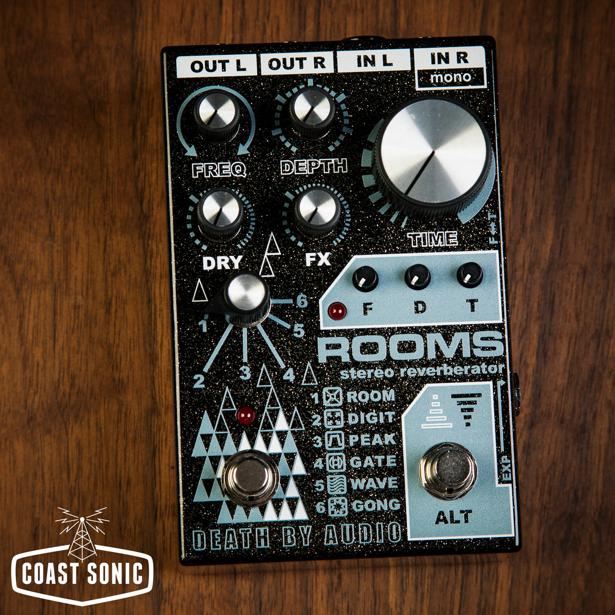 Death by Audio Rooms Stereo Reverberator