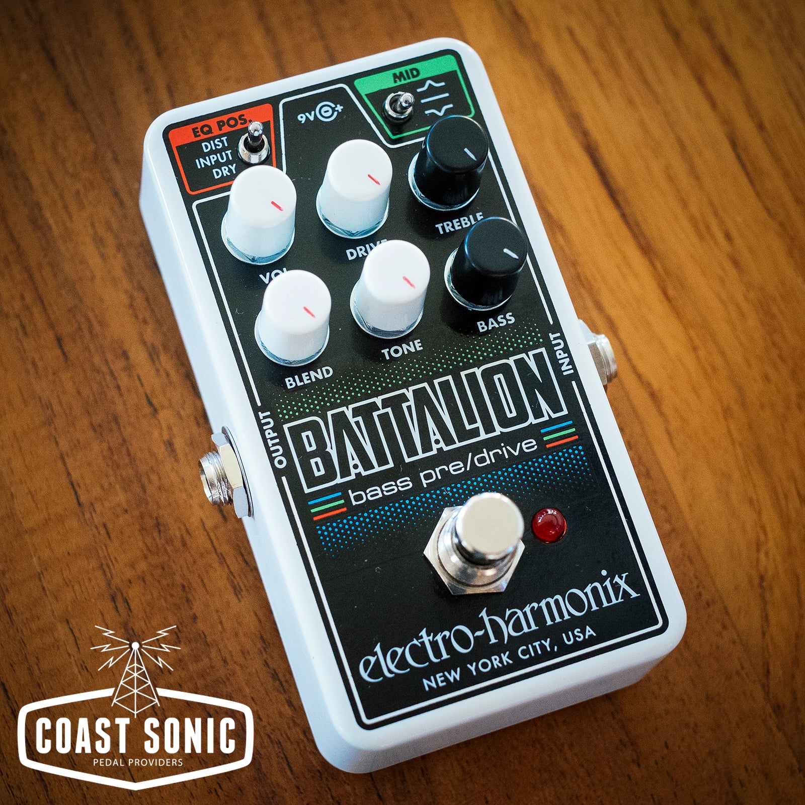 Electro-Harmonix Nano Battalion Bass Preamp & Overdrive
