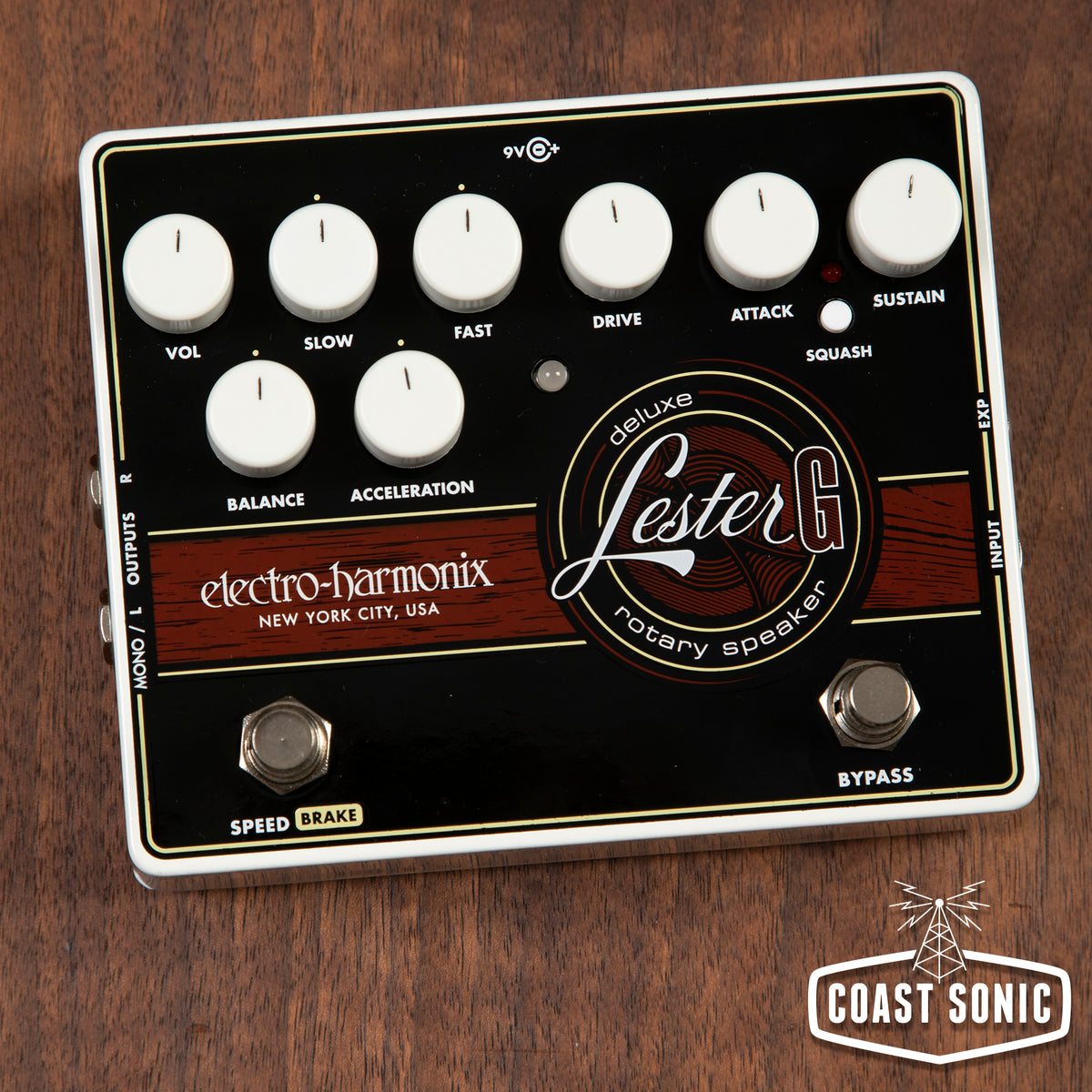lester g pedal Electro Harmonix Lester G Deluxe Rotary Speaker Pedal