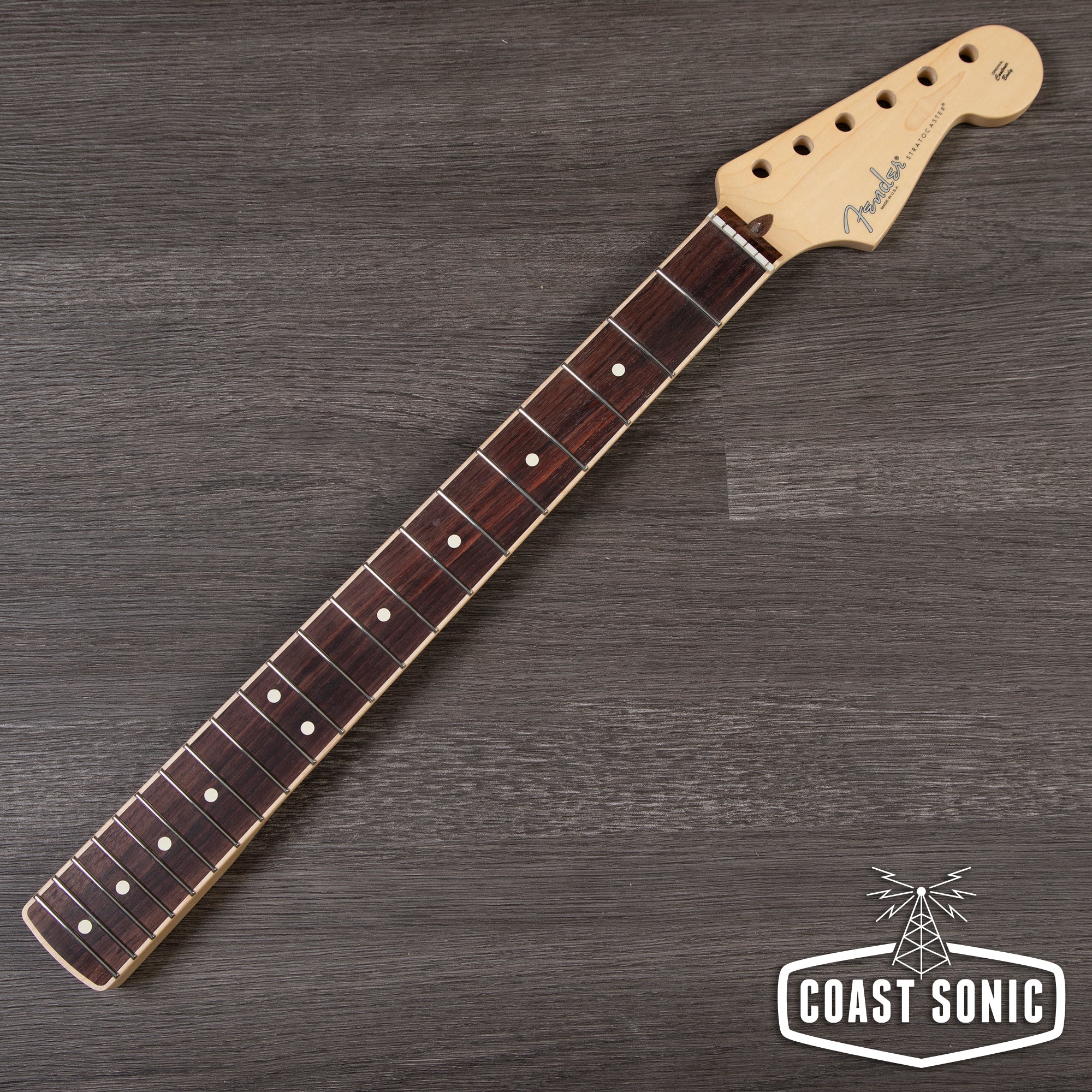 Fender American Channel Bound Strat Neck- Rosewood Fretboard