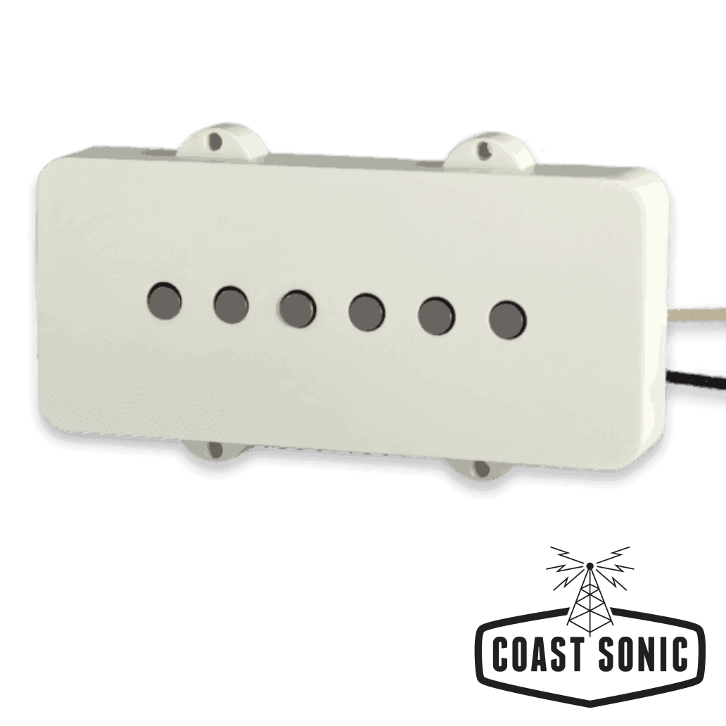 Lindy Fralin Hum-Cancelling Jazzmaster Pickup Set White