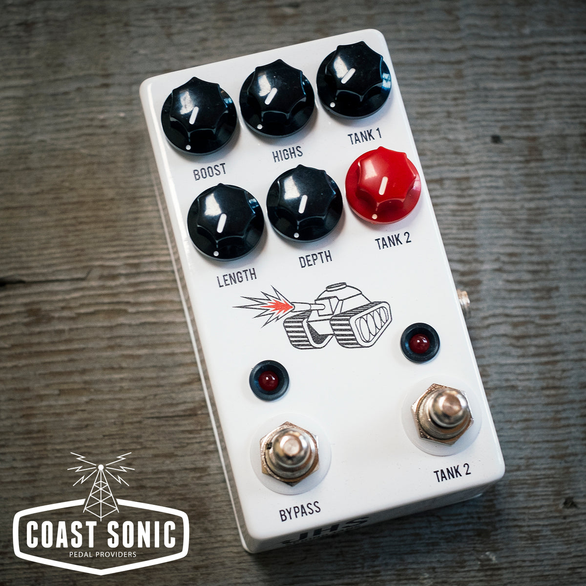 JHS Pedals Spring Tank Reverb Coast Sonic