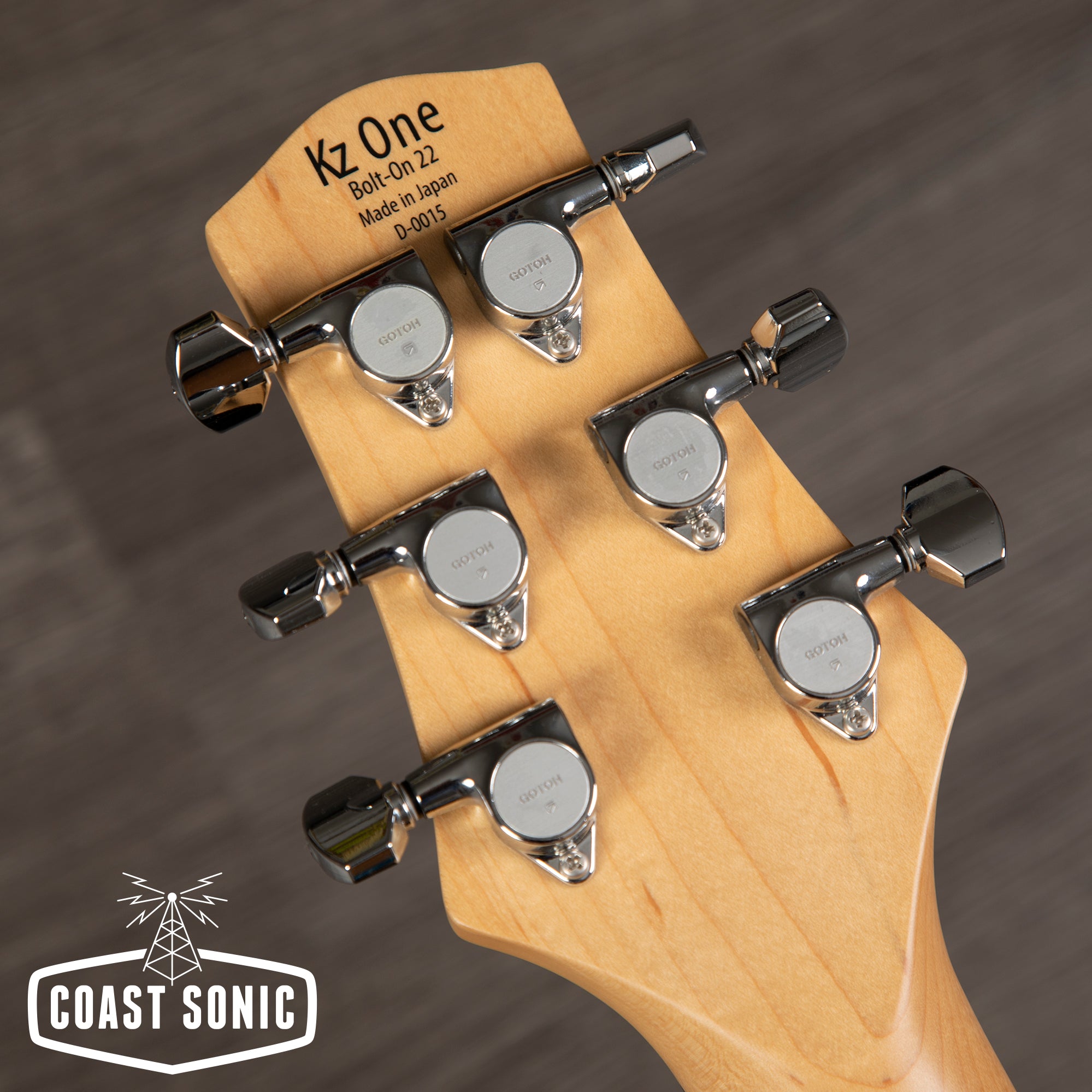 Kz Guitar Works KGW Bolt-On 22 "Lake Placid Blue"