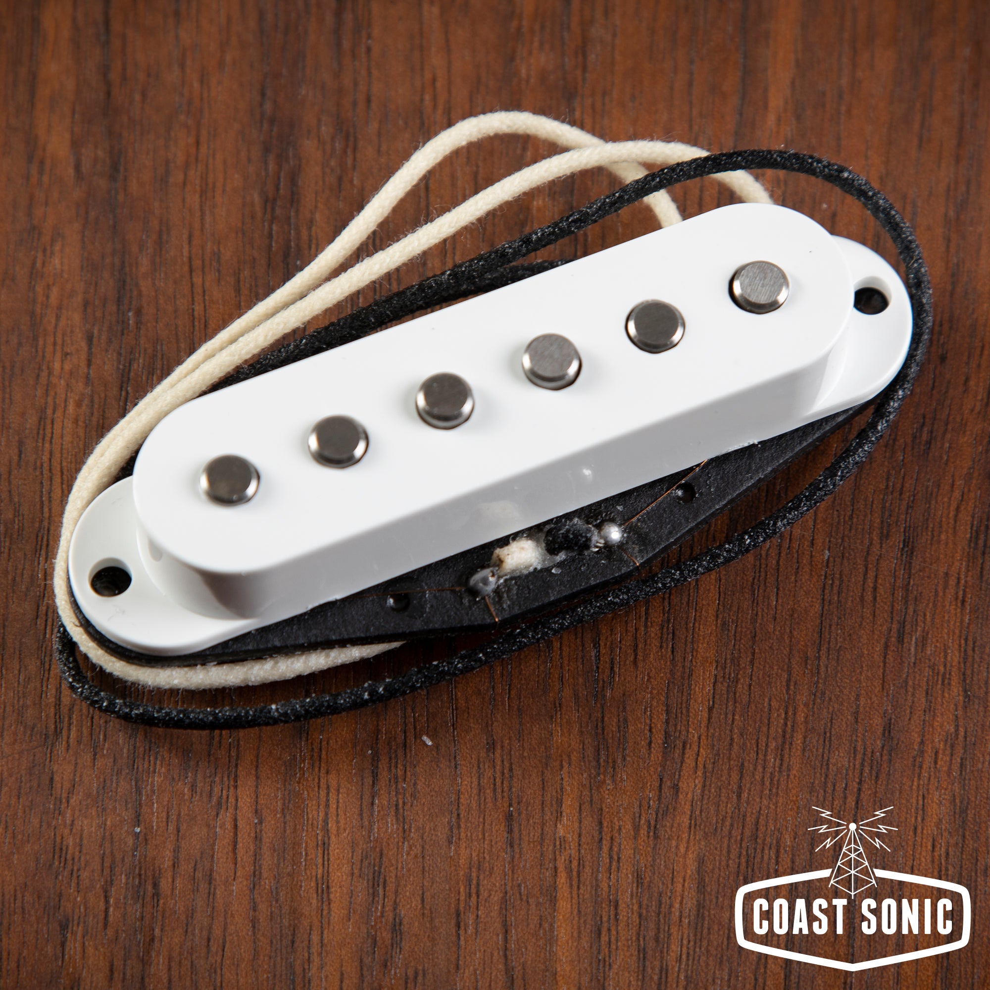 Kent Armstrong TVST57B Icon Series Vintage 57 Stratocaster Bridge Pickup *White*