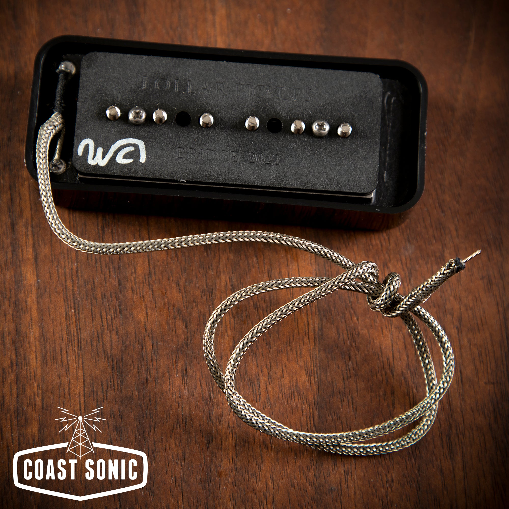 Lollar P90 Bridge Pickup Black