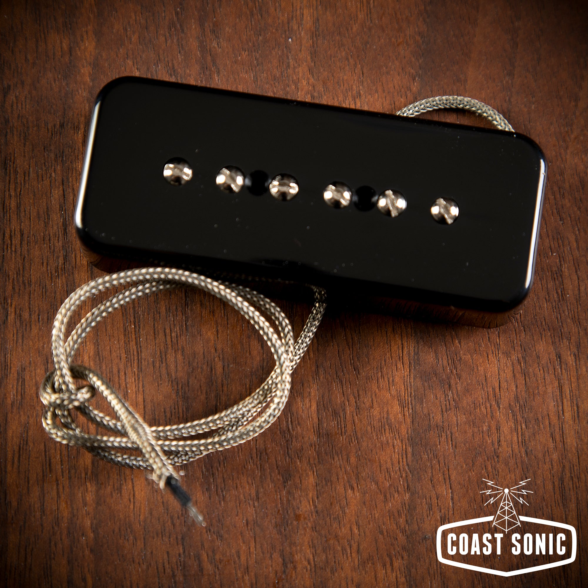 Lollar P90 Neck Pickup Black