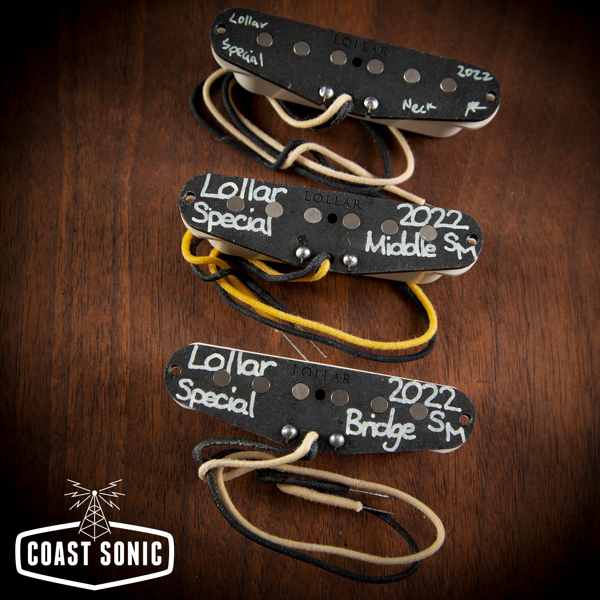 Lollar Special S Stratocaster Pickup Set White