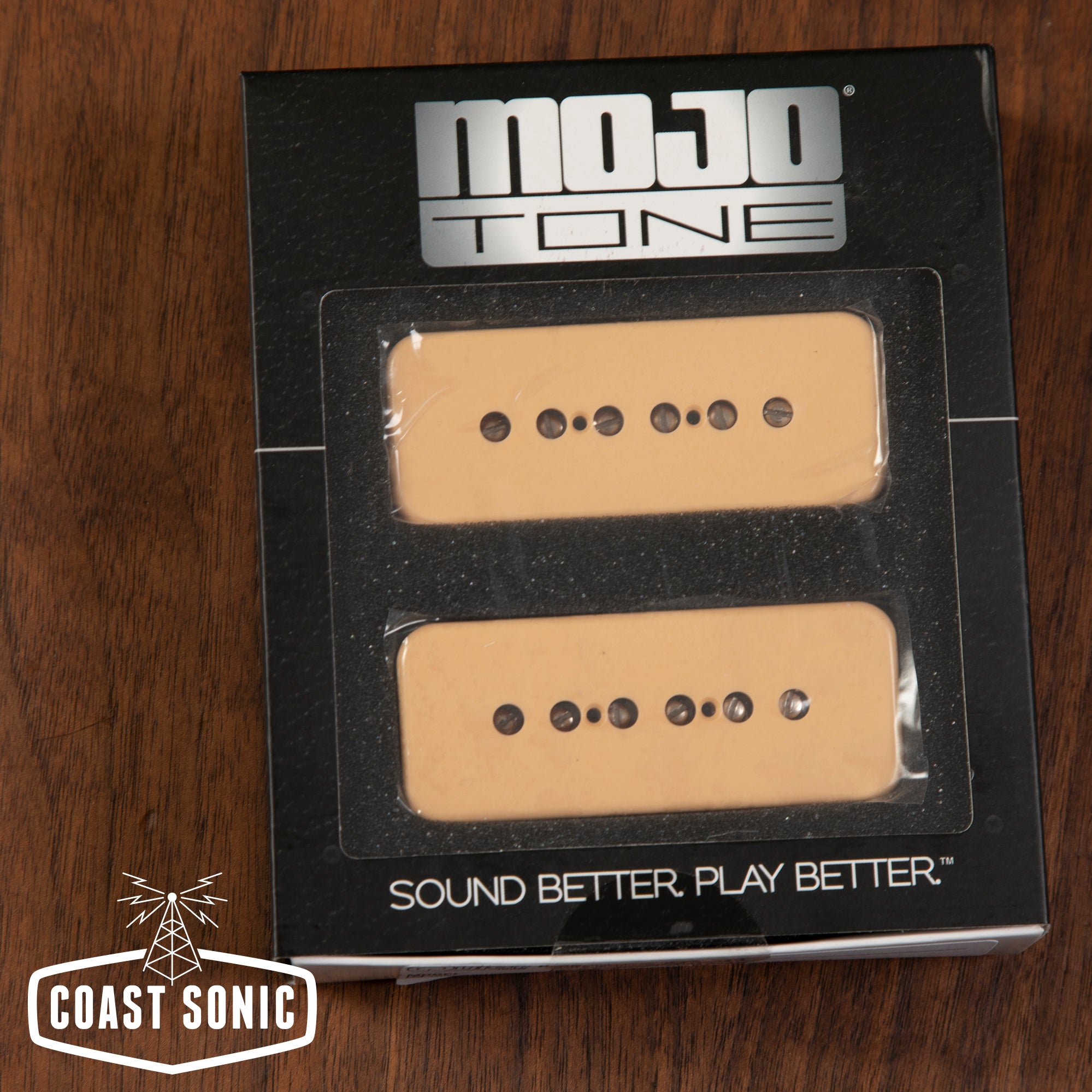 Mojotone '56 Quiet Coil P-90 Soapbar Pickup Set Cream