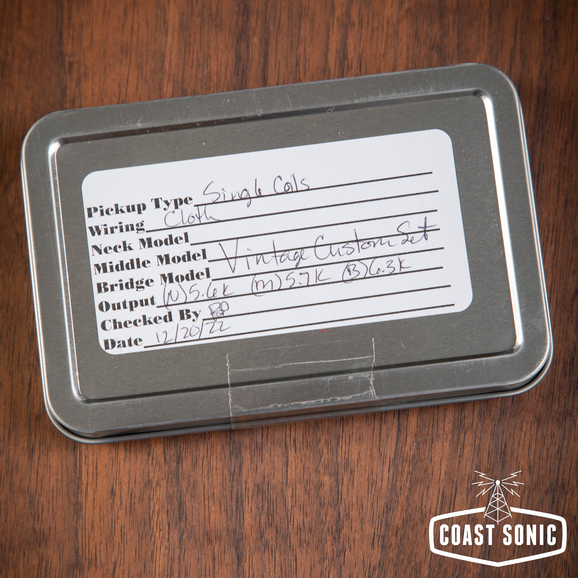 Porter Pickups Vintage Custom Strat set