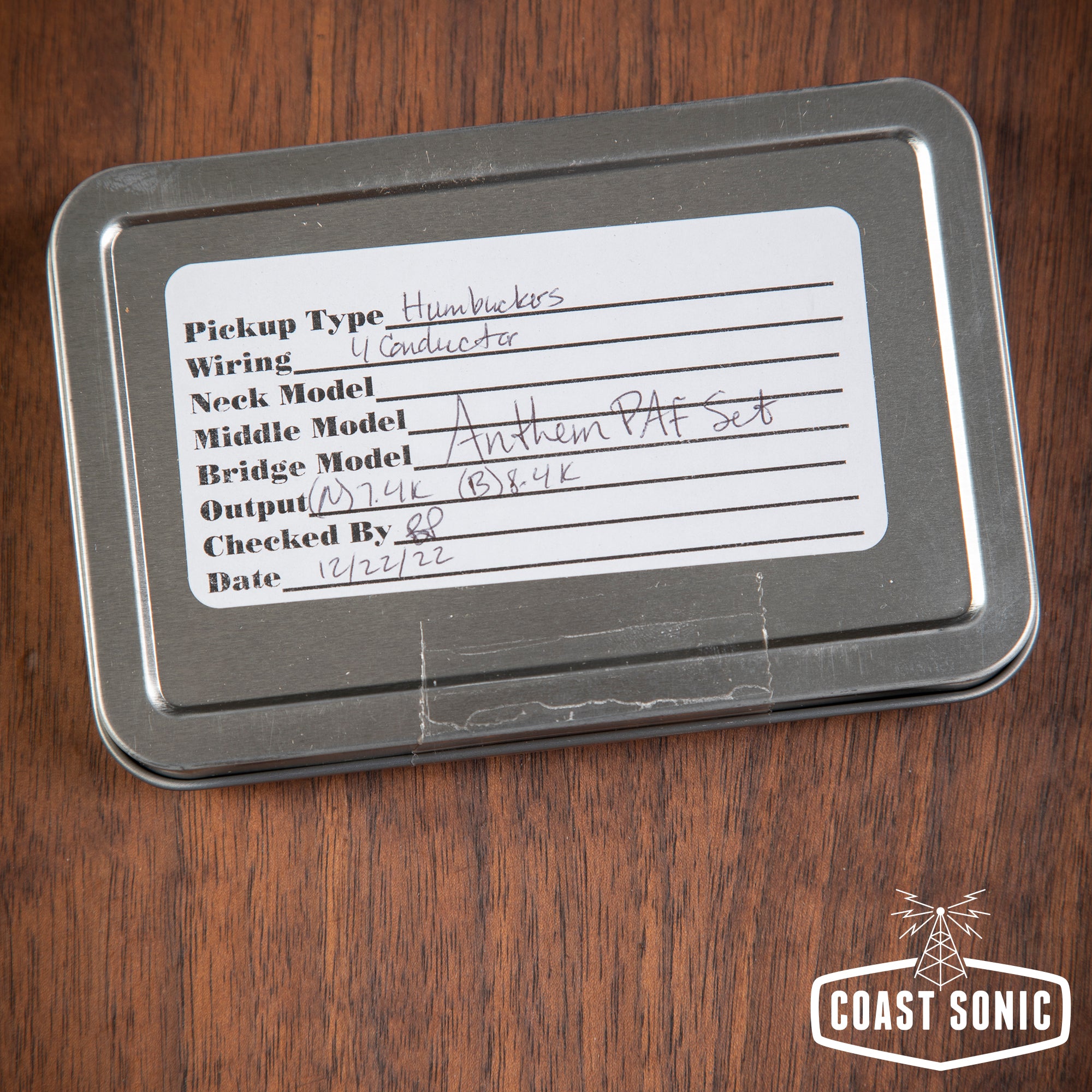 Porter Pickups Anthem PAF Humbucker set