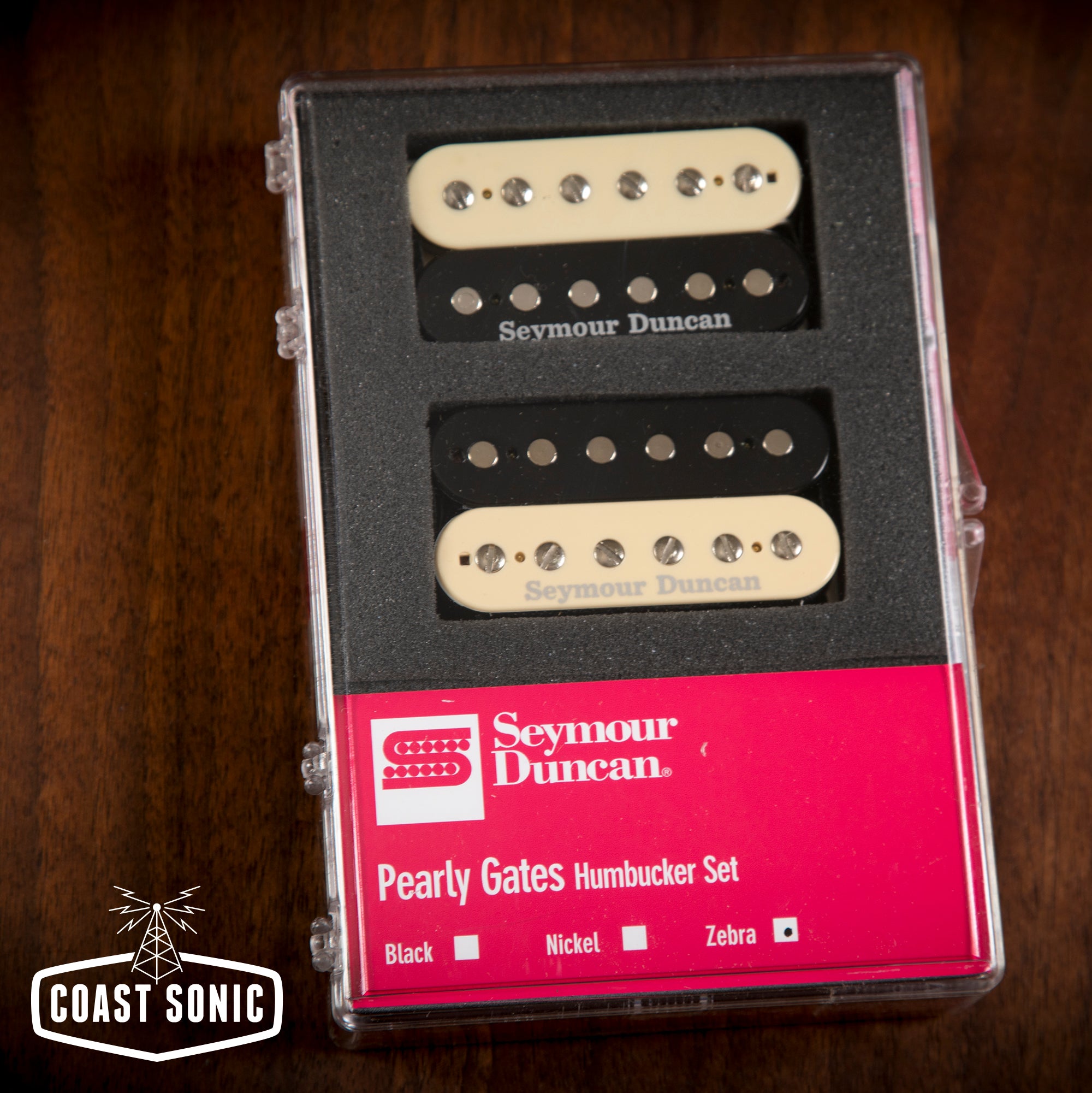 Seymour Duncan Pearly Gates set Zebra