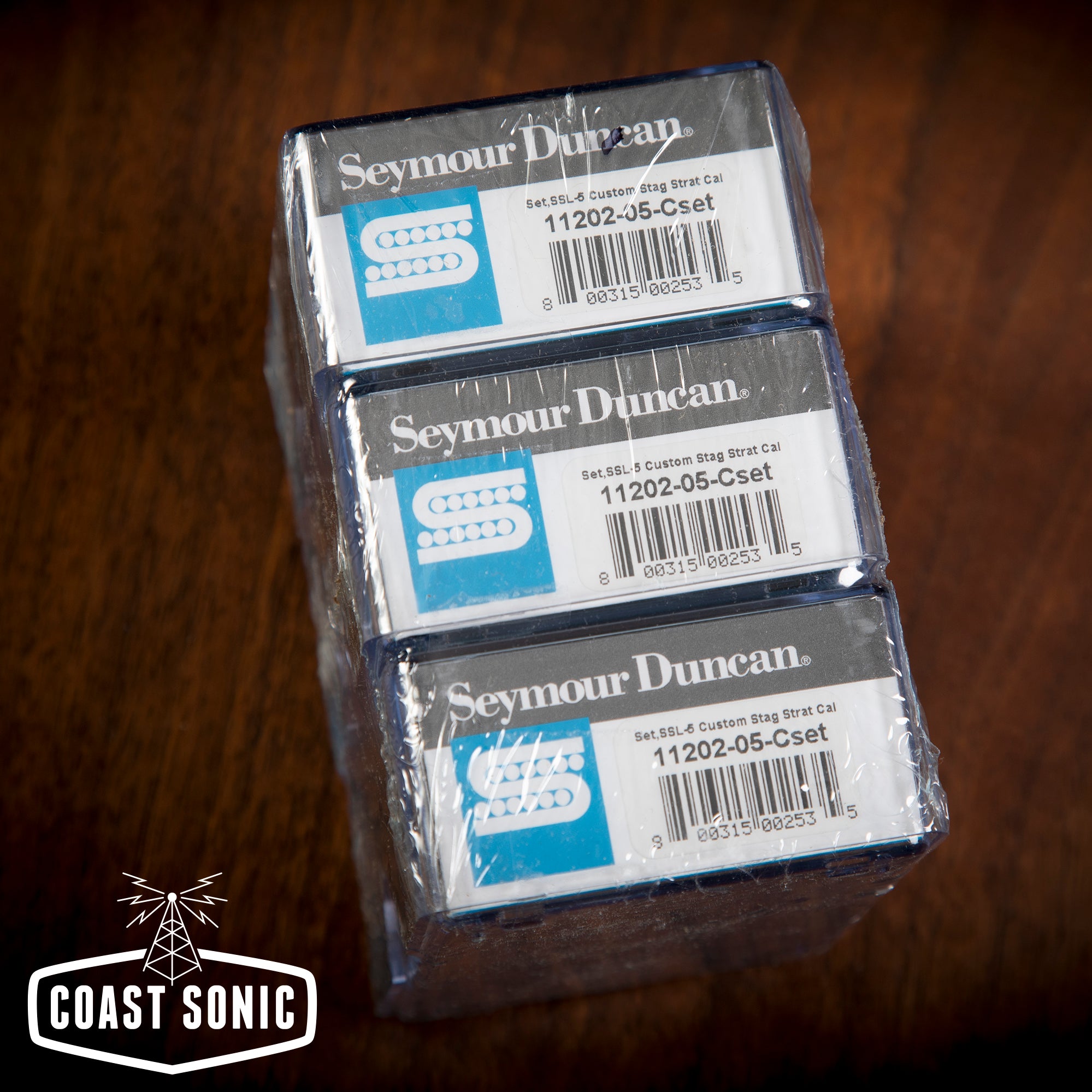 Seymour Duncan Custom Staggered SSL-5 Strat Set