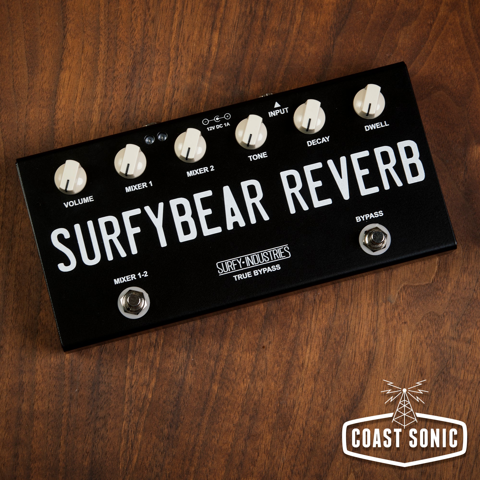 Surfy Industries SurfyBear Compact Reverb Unit *Black*