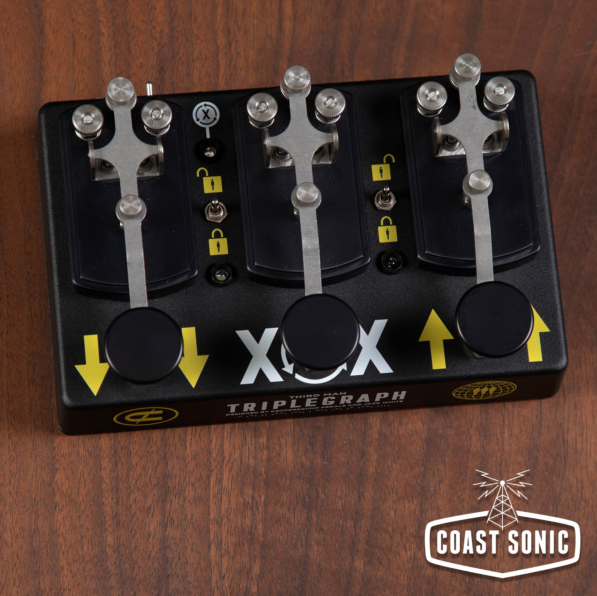 Third Man Records x Coppersound Pedals Triplegraph