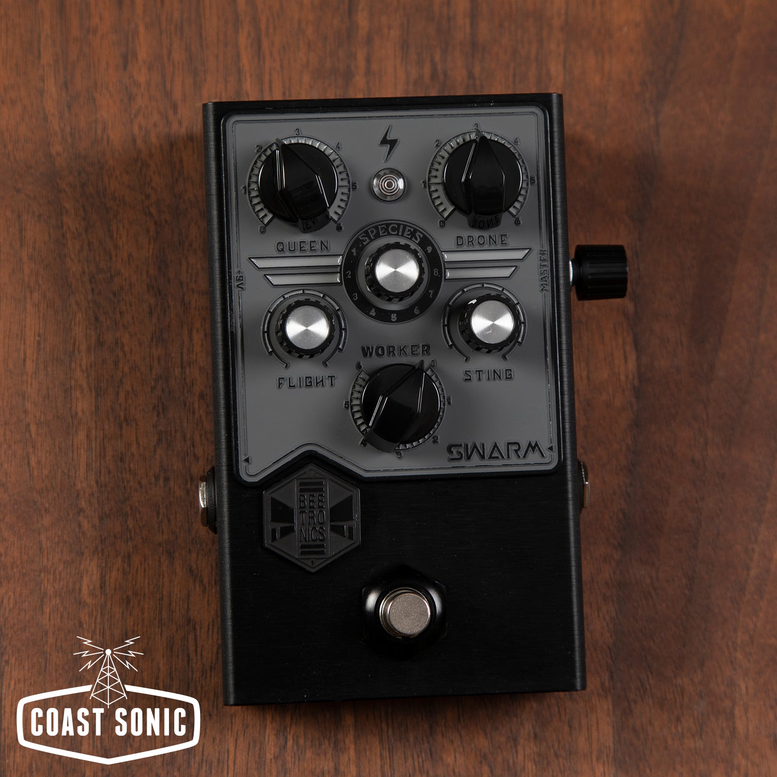 Beetronics Swarm Analog Fuzz Harmonizer Blackbee Edition