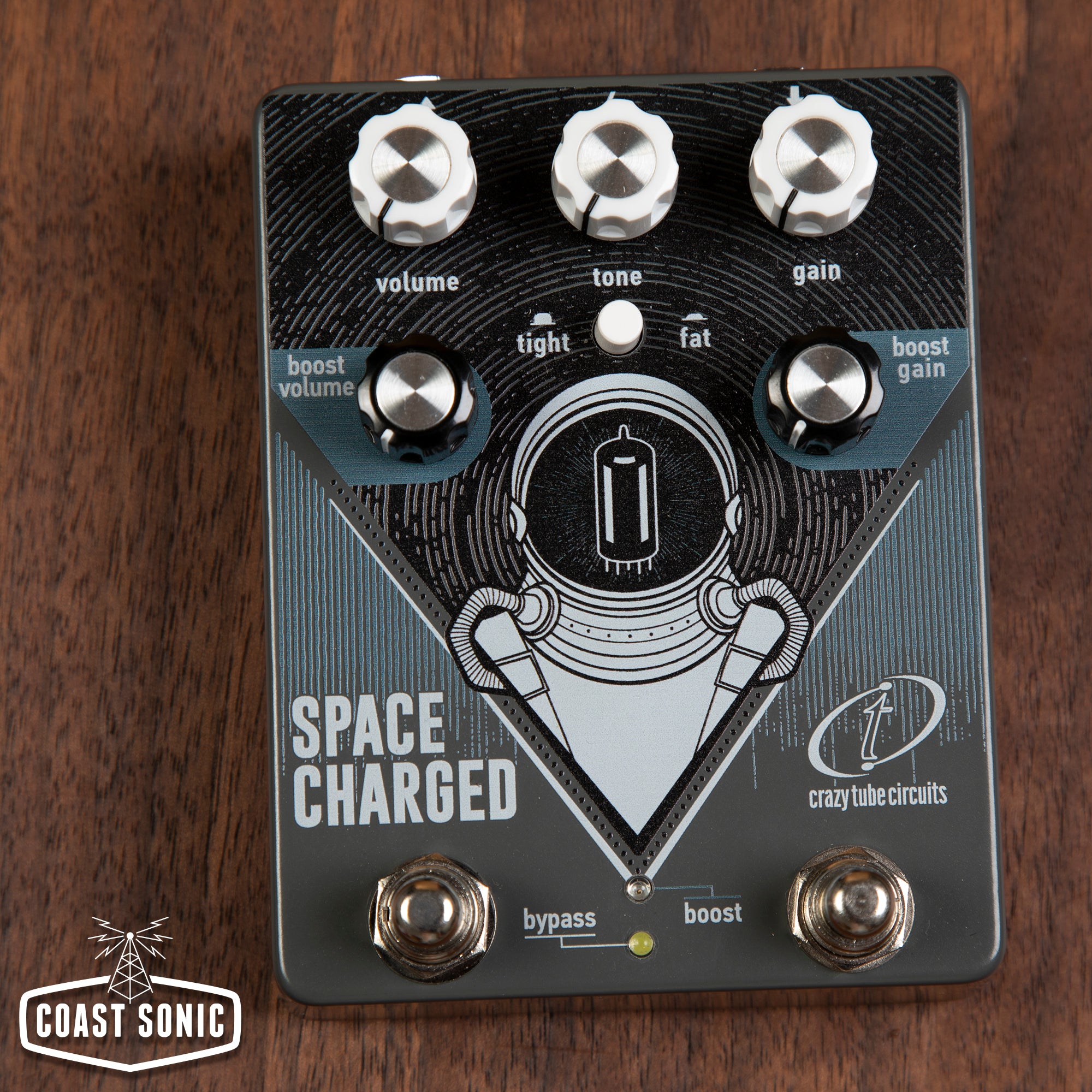 Crazy Tube Circuits Space Charged V2 Tube Overdrive