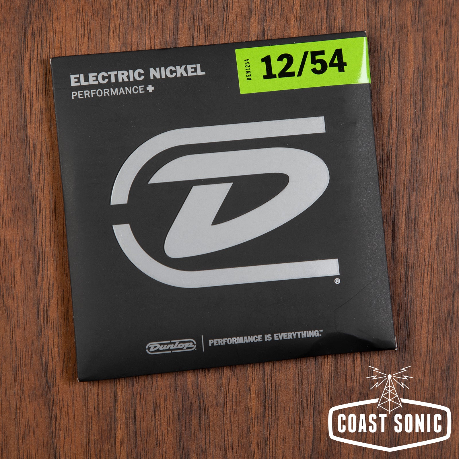 Dunlop Performance+ Nickel Wound Electric Guitar Strings 12-54