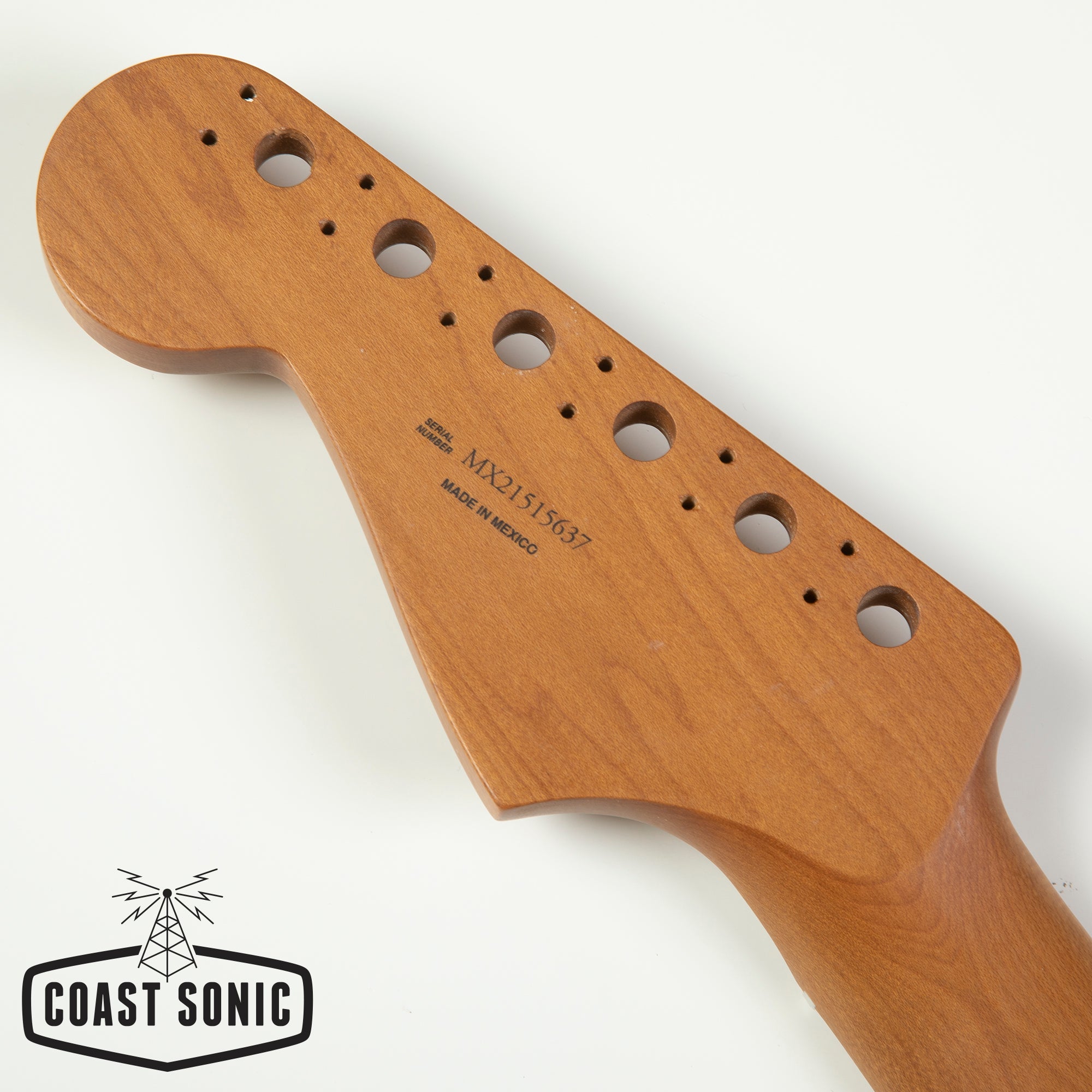 Fender Roasted Maple Stratocaster Neck- Flat Oval