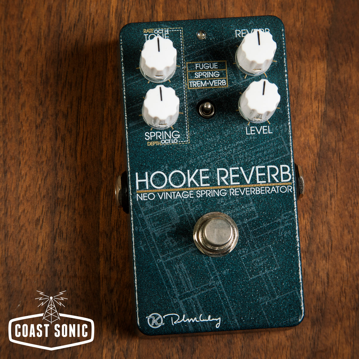 spring reverb pedals Keeley Hooke Spring Reverb Pedal