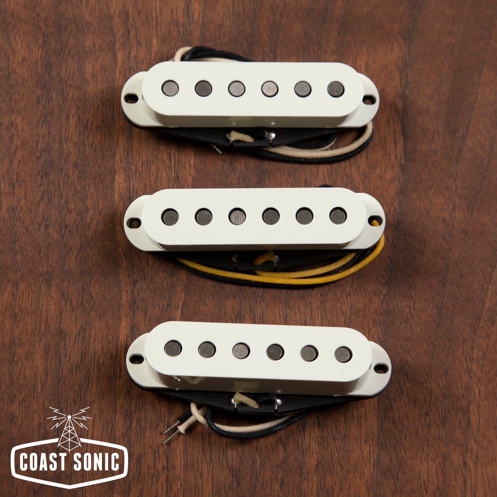 Lollar Vintage Blonde Stratocaster Pickup Set - Parchment