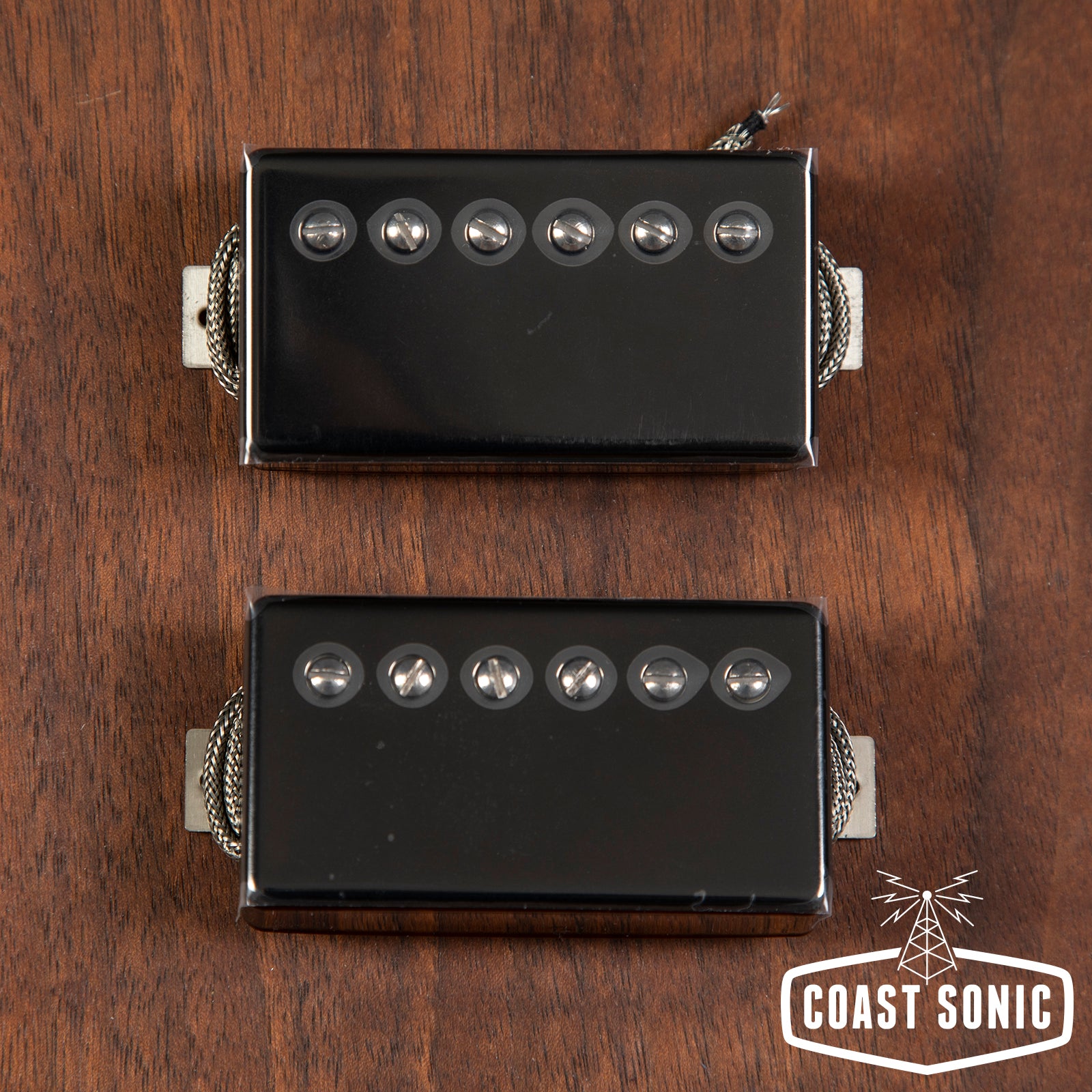 Lollar Imperial Humbucker Pickup Set Black Chrome