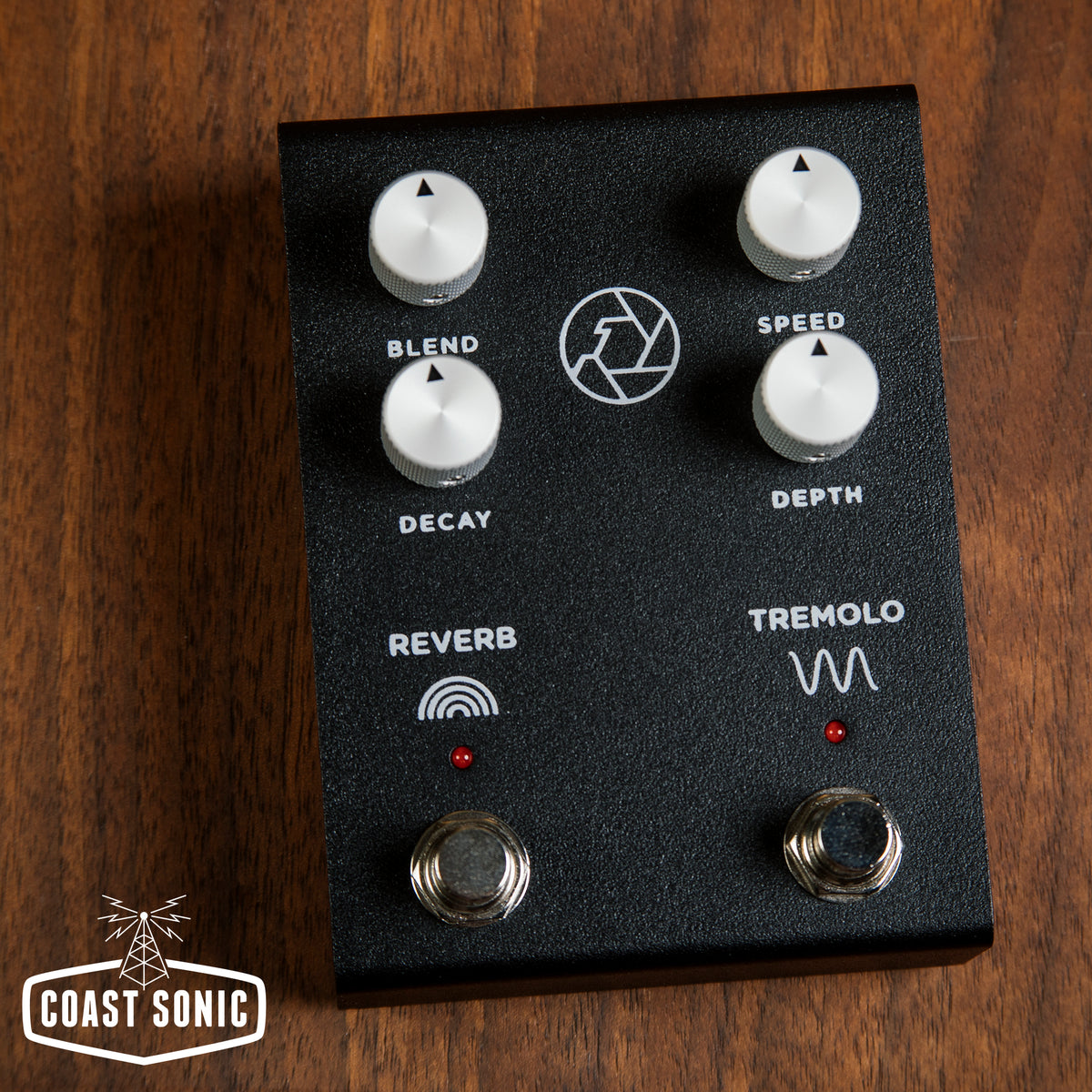 f stop pedal Milkman Sound F-Stop Reverb Tremolo (black)