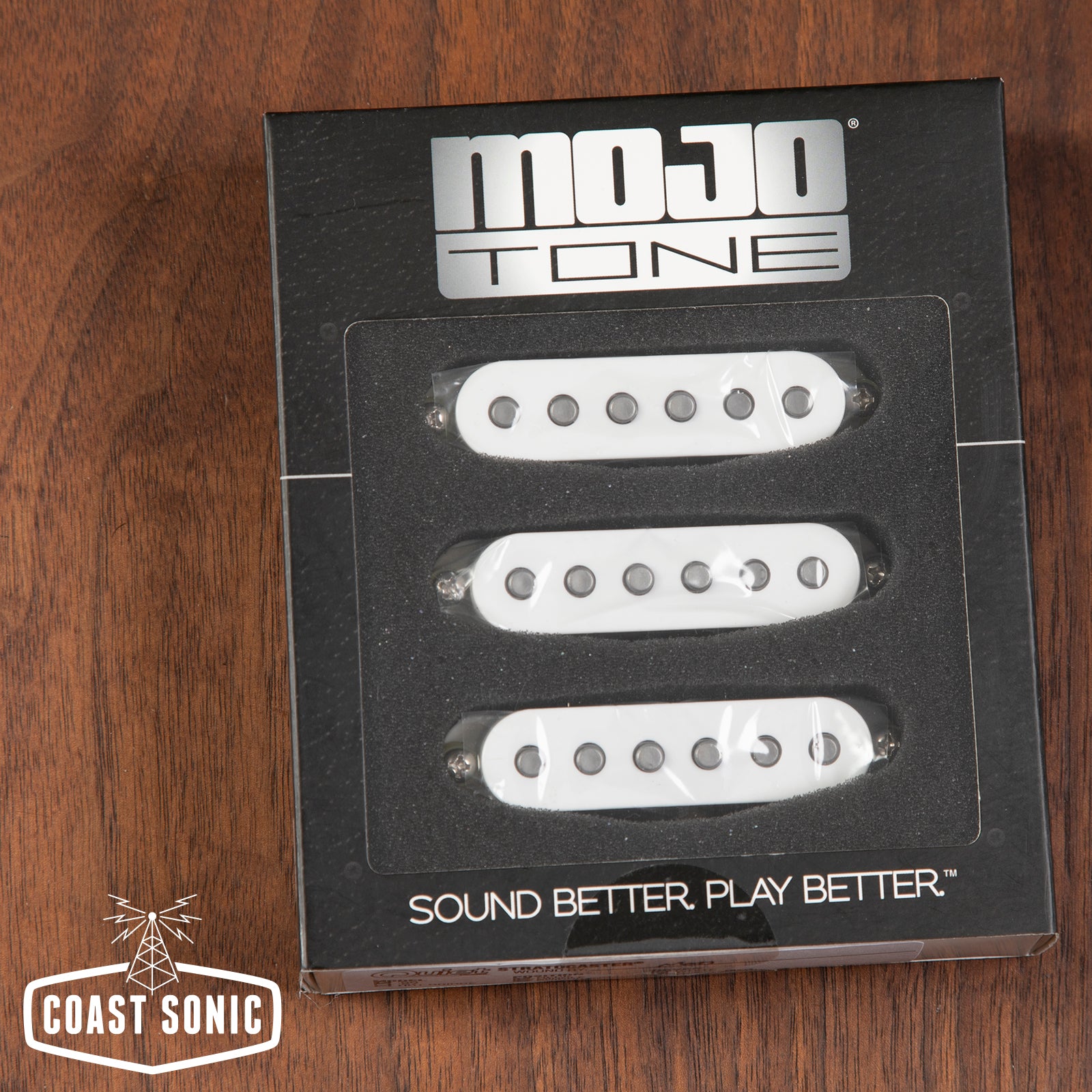 Mojotone '58 Quiet Coil Strat Pickup Set White